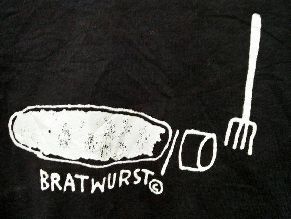 Jean-Michel Basquiat Vintage Pop Art Jean Michel Basquiat Brat Wurst Rockabilly Size US M / EU 48-50 / 2 - 3 Thumbnail