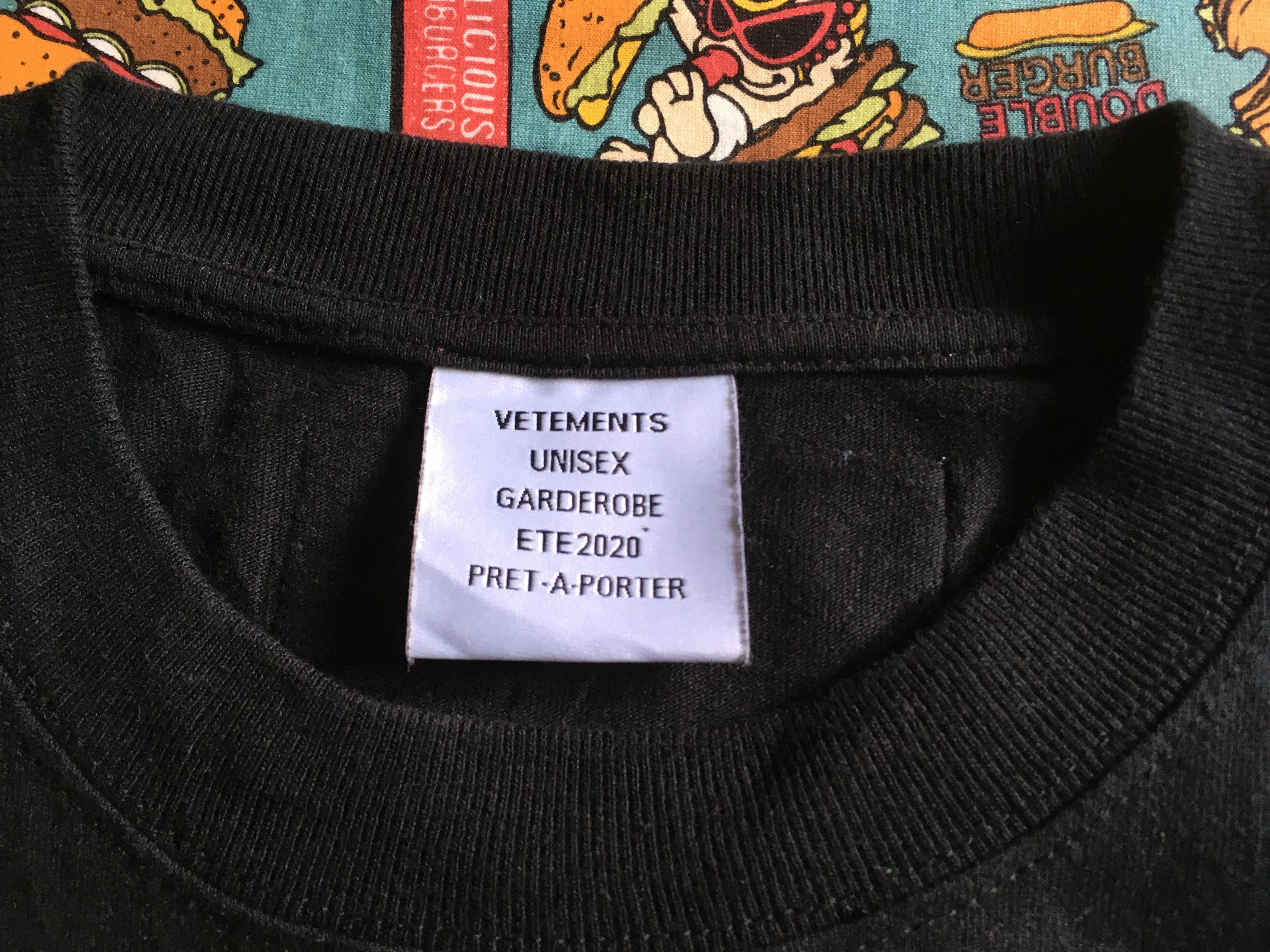 Vetements Vetement SS20 Size US S / EU 44-46 / 1 - 3 Thumbnail