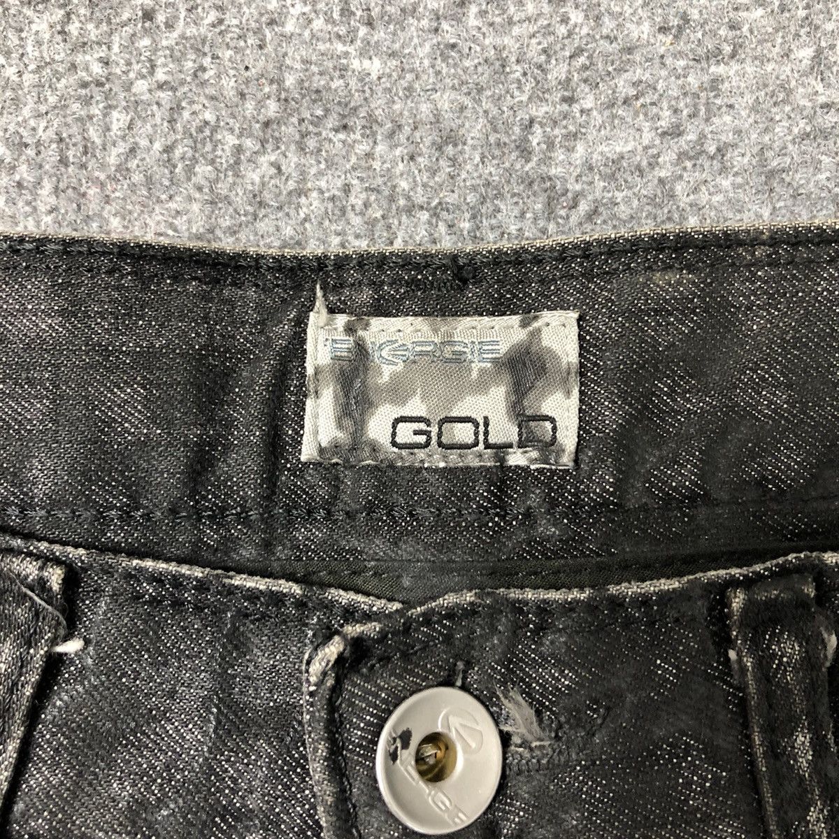 Energie Vintage Energie Gold Italy Luxury Skulls Jeans Size US 32 / EU 48 - 7 Thumbnail