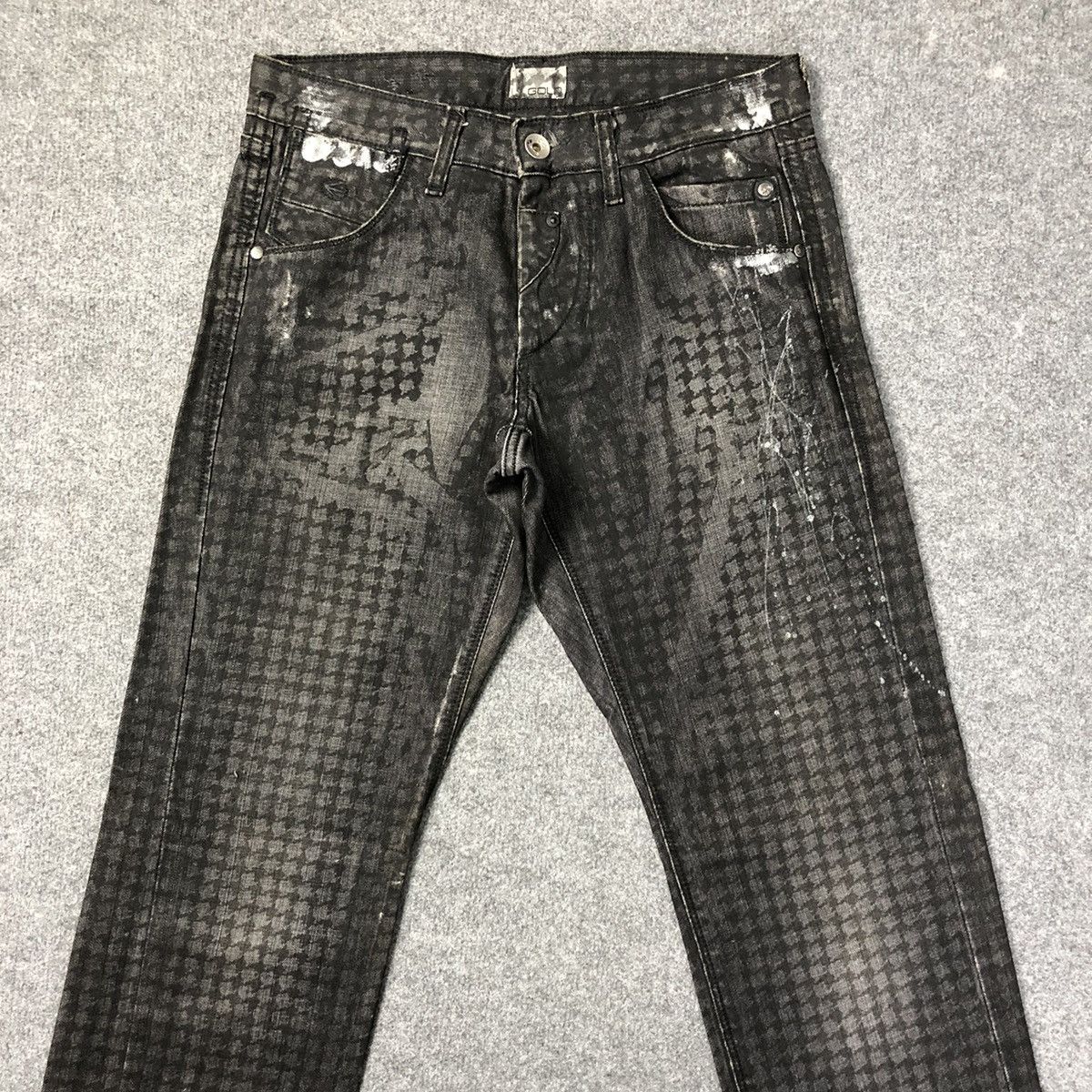 Energie Vintage Energie Gold Italy Luxury Skulls Jeans Size US 32 / EU 48 - 2 Thumbnail