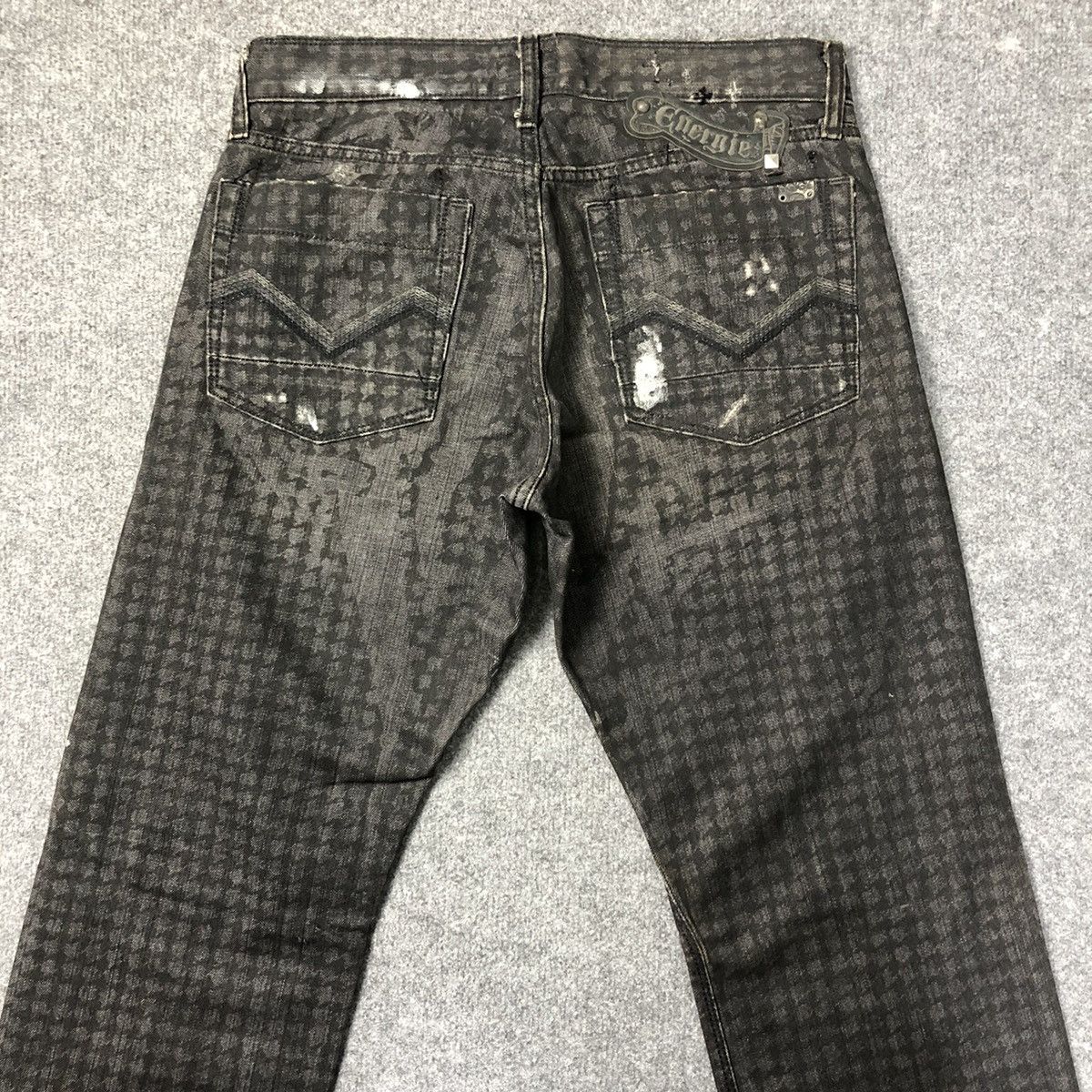 Energie Vintage Energie Gold Italy Luxury Skulls Jeans Size US 32 / EU 48 - 21 Thumbnail