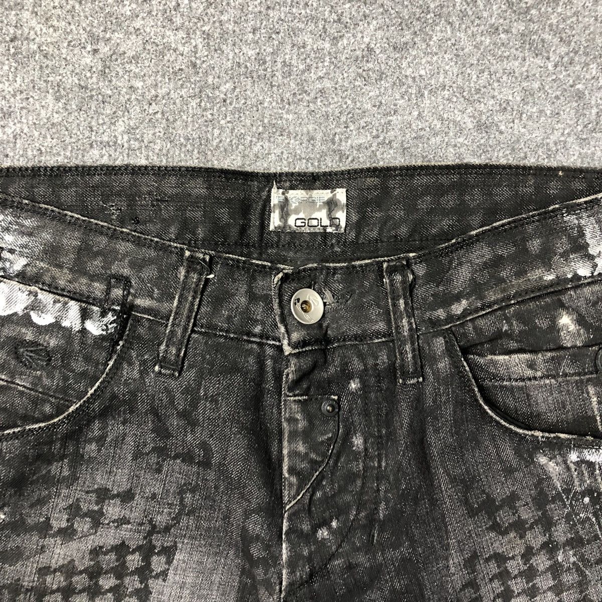Energie Vintage Energie Gold Italy Luxury Skulls Jeans Size US 32 / EU 48 - 6 Thumbnail