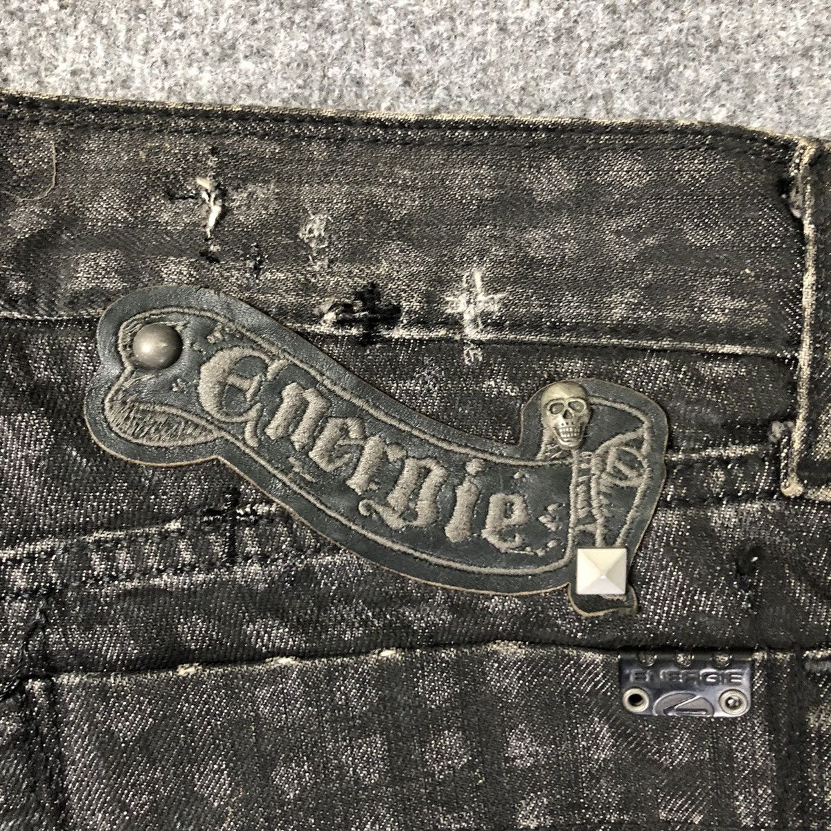 Energie Vintage Energie Gold Italy Luxury Skulls Jeans Size US 32 / EU 48 - 23 Thumbnail