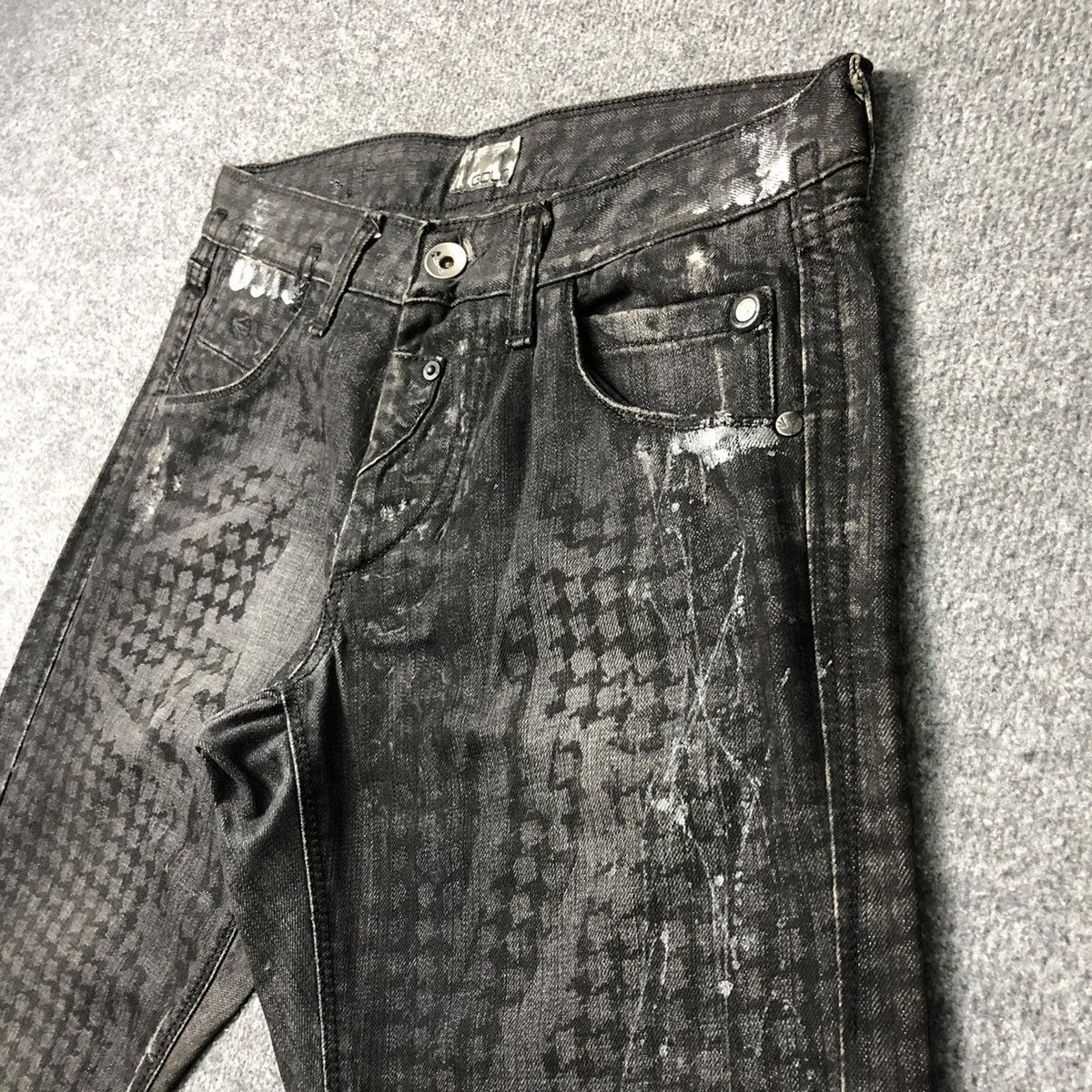 Energie Vintage Energie Gold Italy Luxury Skulls Jeans Size US 32 / EU 48 - 10 Thumbnail