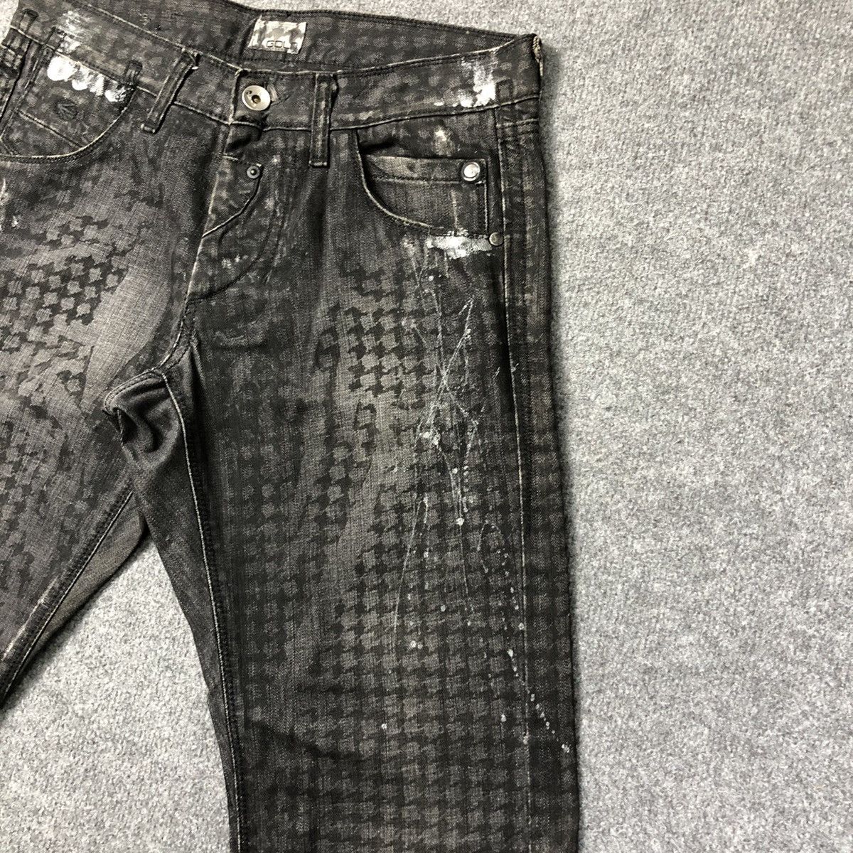 Energie Vintage Energie Gold Italy Luxury Skulls Jeans Size US 32 / EU 48 - 15 Thumbnail