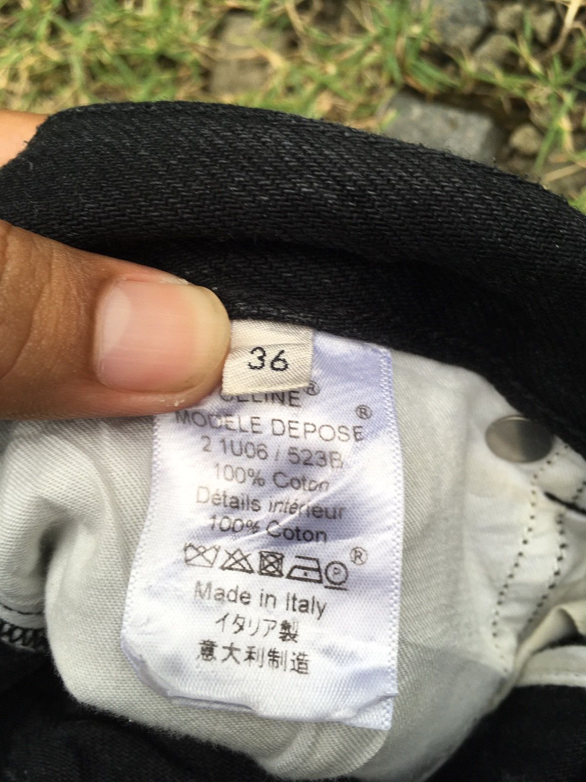 Celine Celine Raw Edge Denim Size 25" / US 0 / IT 36 - 5 Thumbnail