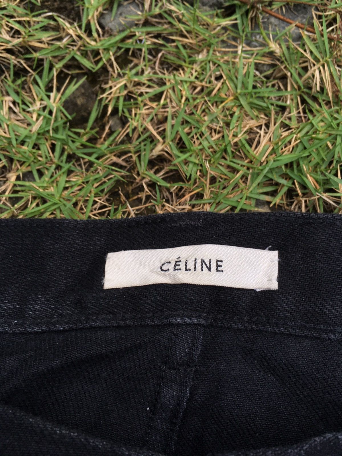 Celine Celine Raw Edge Denim Size 25" / US 0 / IT 36 - 4 Thumbnail