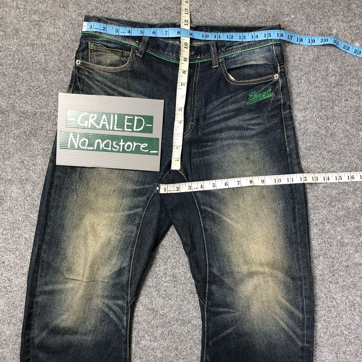Element Vintage Element Denim Jeans Size US 32 / EU 48 - 2 Thumbnail
