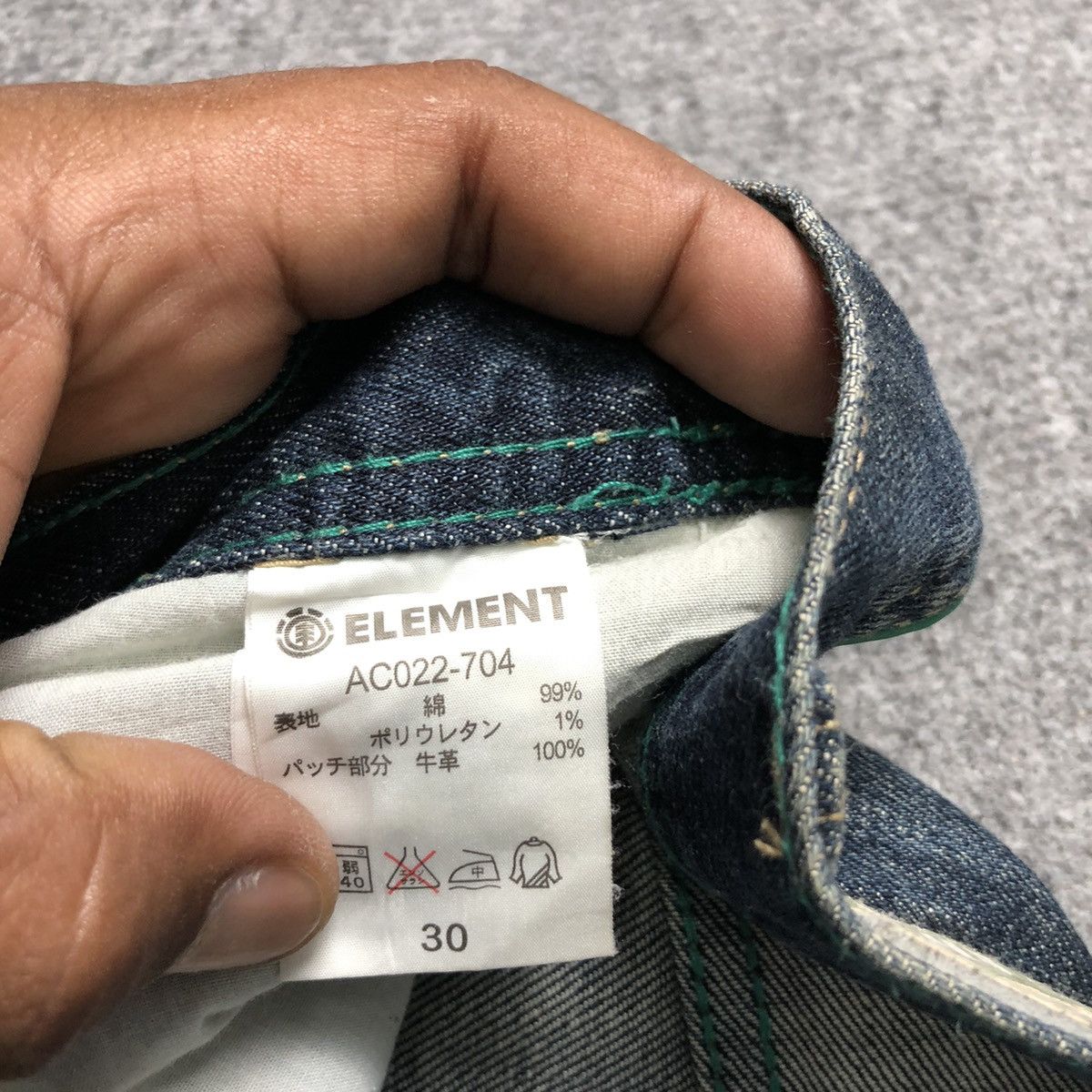 Element Vintage Element Denim Jeans Size US 32 / EU 48 - 8 Thumbnail