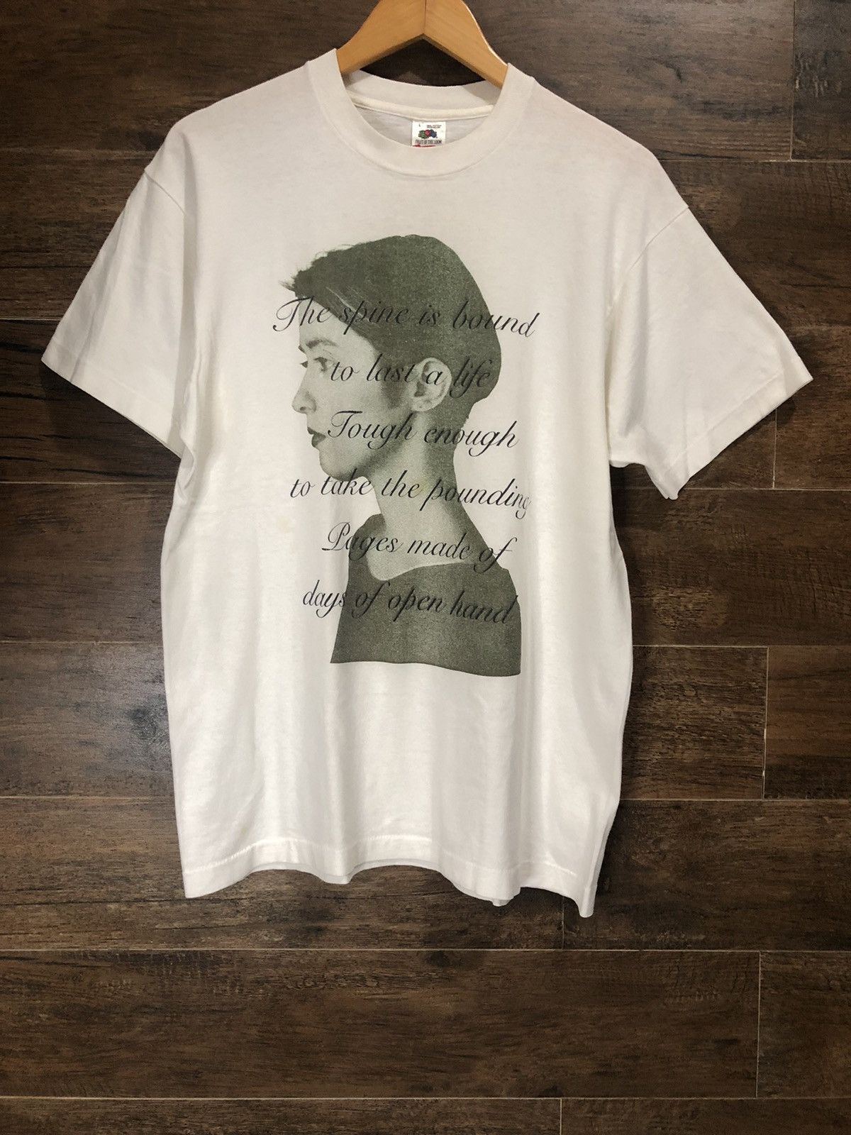 Band Tees × Vintage Vintage Suzanne Vega 90s Tour Of Open Hand Shirt Autographed Size US L / EU 52-54 / 3 - 2 Thumbnail