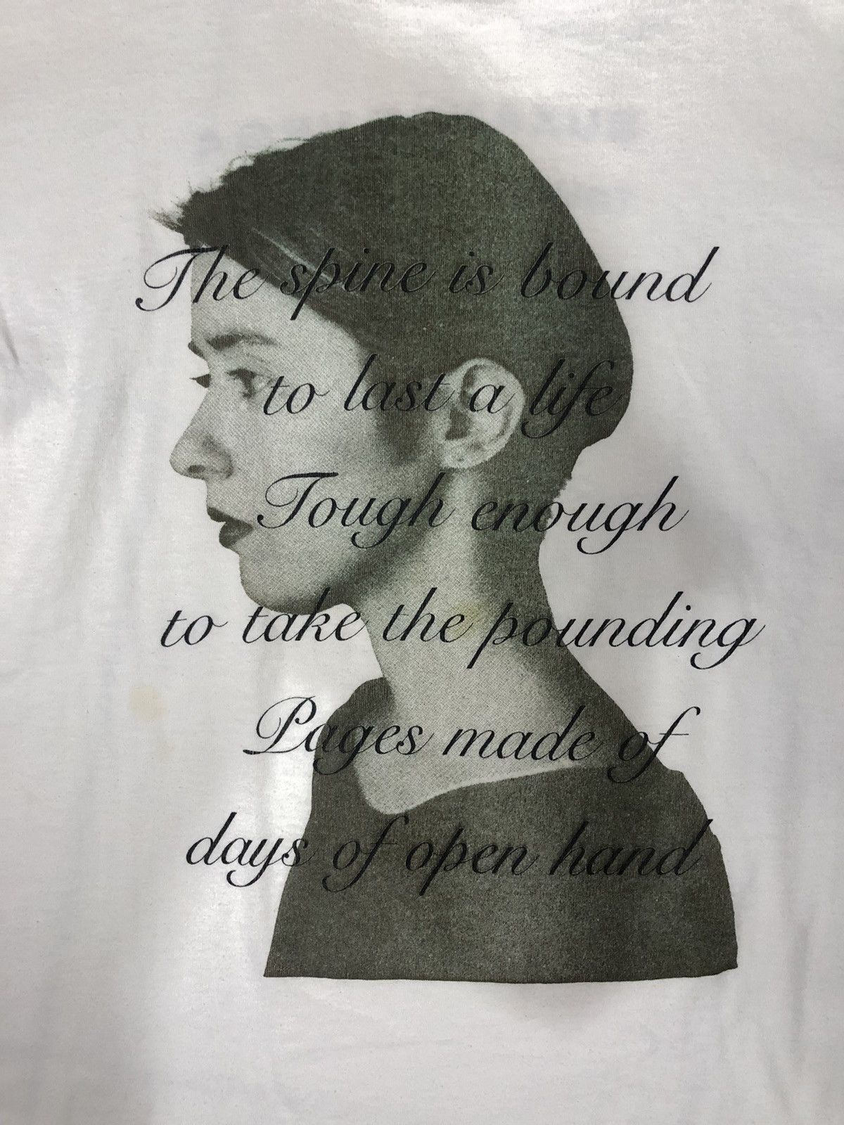 Band Tees × Vintage Vintage Suzanne Vega 90s Tour Of Open Hand Shirt Autographed Size US L / EU 52-54 / 3 - 4 Thumbnail