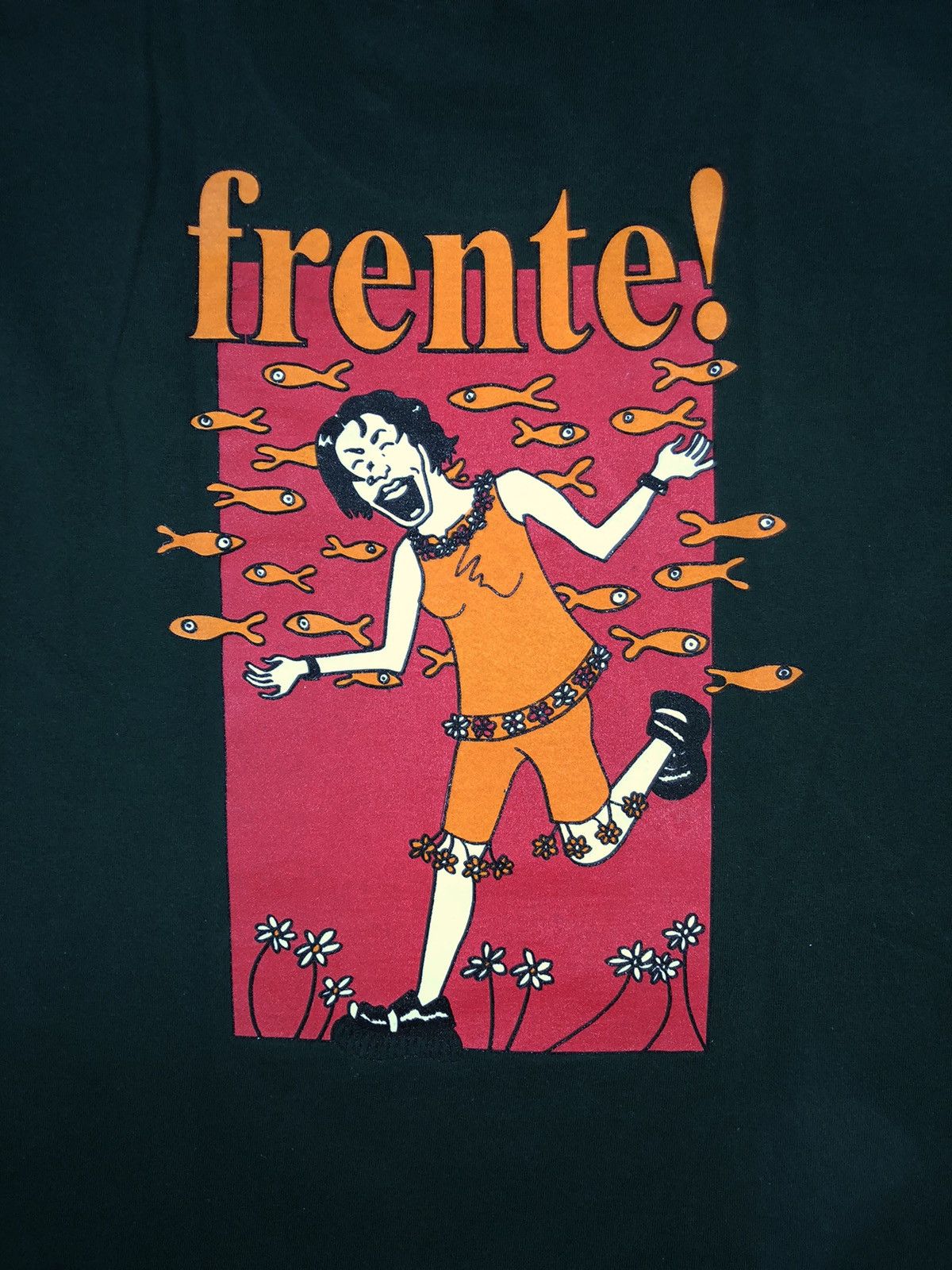 Band Tees × Vintage Vintage Early 90s Frente! Marvin The Album Risk Lyrics Shirt Size US XL / EU 56 / 4 - 6 Thumbnail