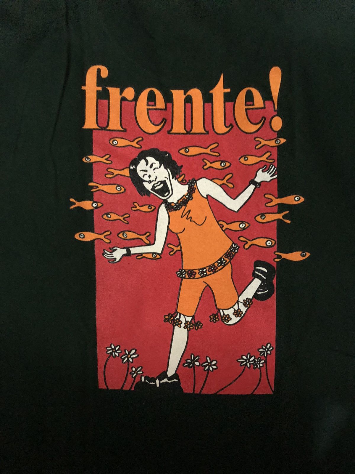 Band Tees × Vintage Vintage Early 90s Frente! Marvin The Album Risk Lyrics Shirt Size US XL / EU 56 / 4 - 7 Thumbnail