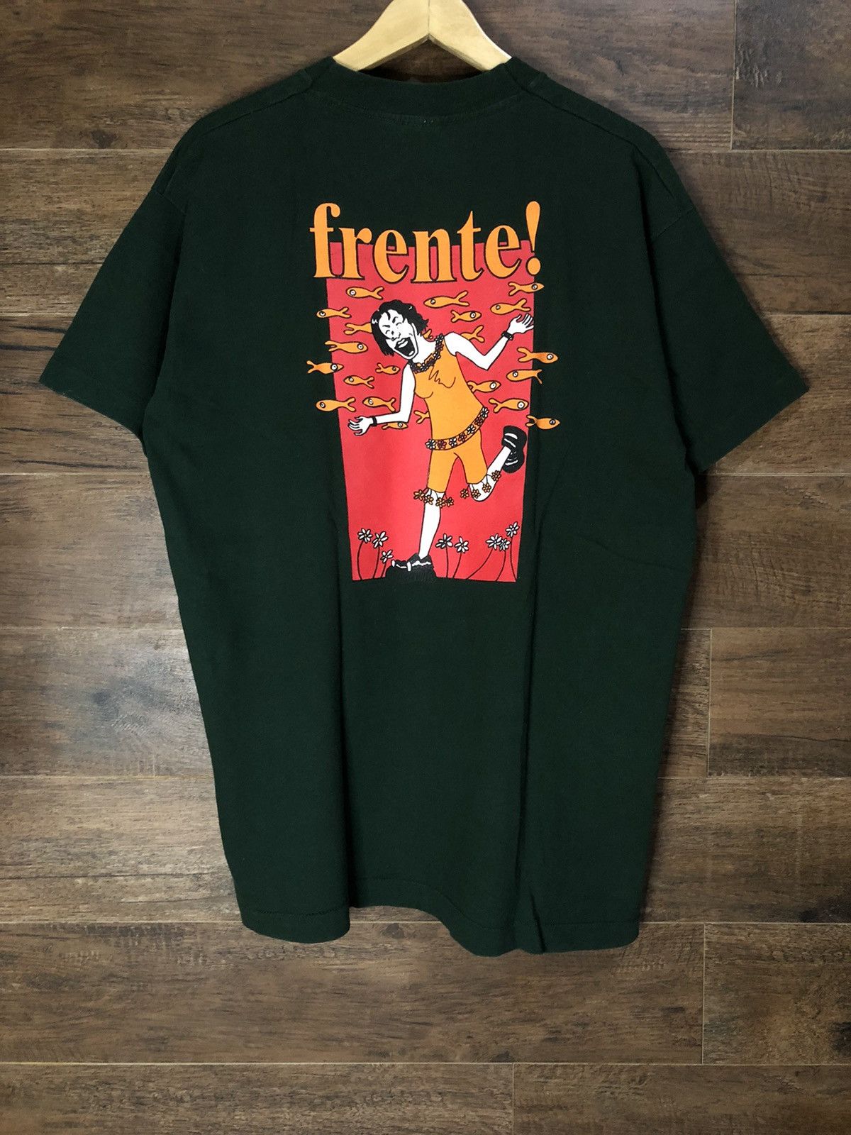 Band Tees × Vintage Vintage Early 90s Frente! Marvin The Album Risk Lyrics Shirt Size US XL / EU 56 / 4 - 1 Thumbnail