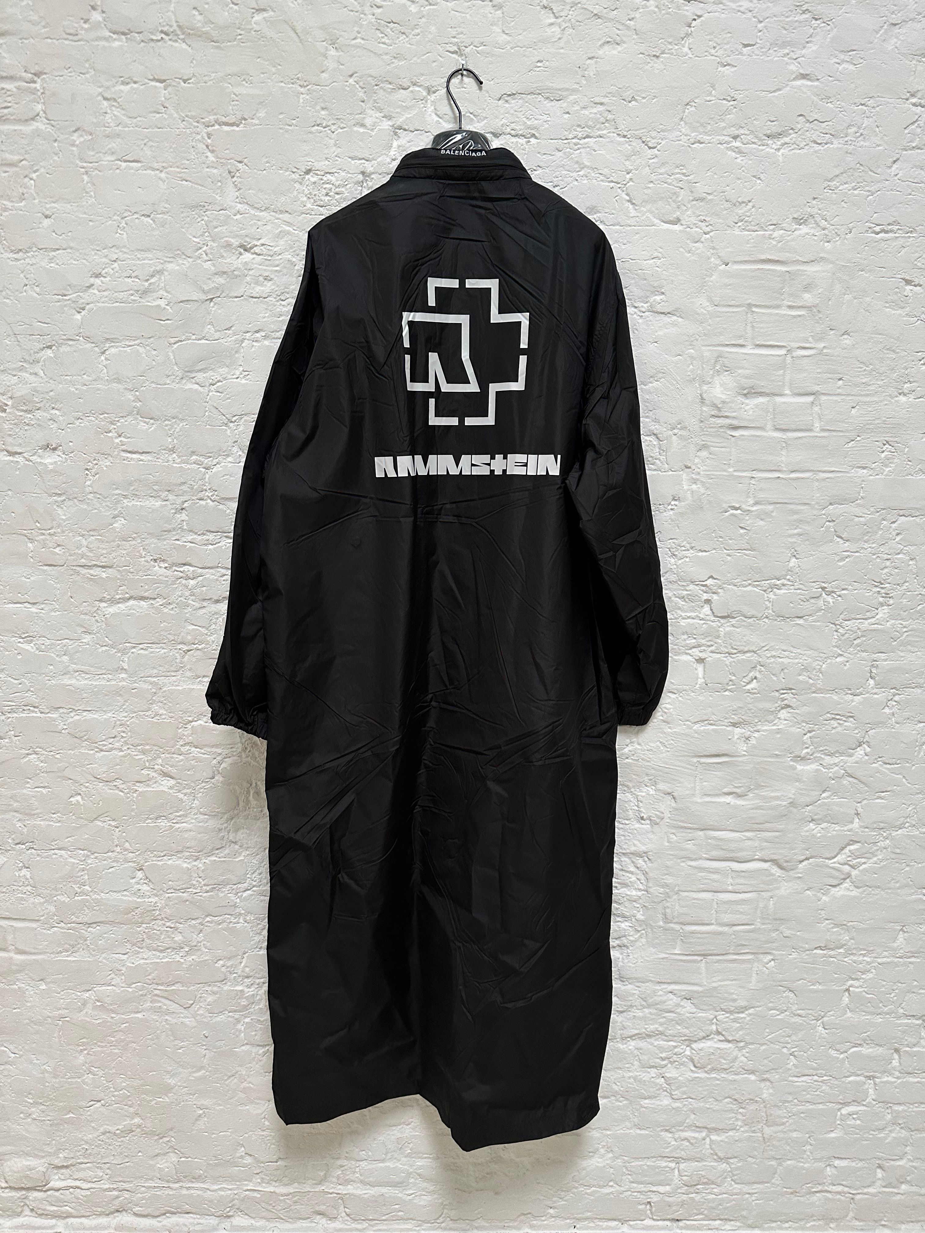 Pre-owned Balenciaga Limited Edition 35/70 Rammstein Parka In Black