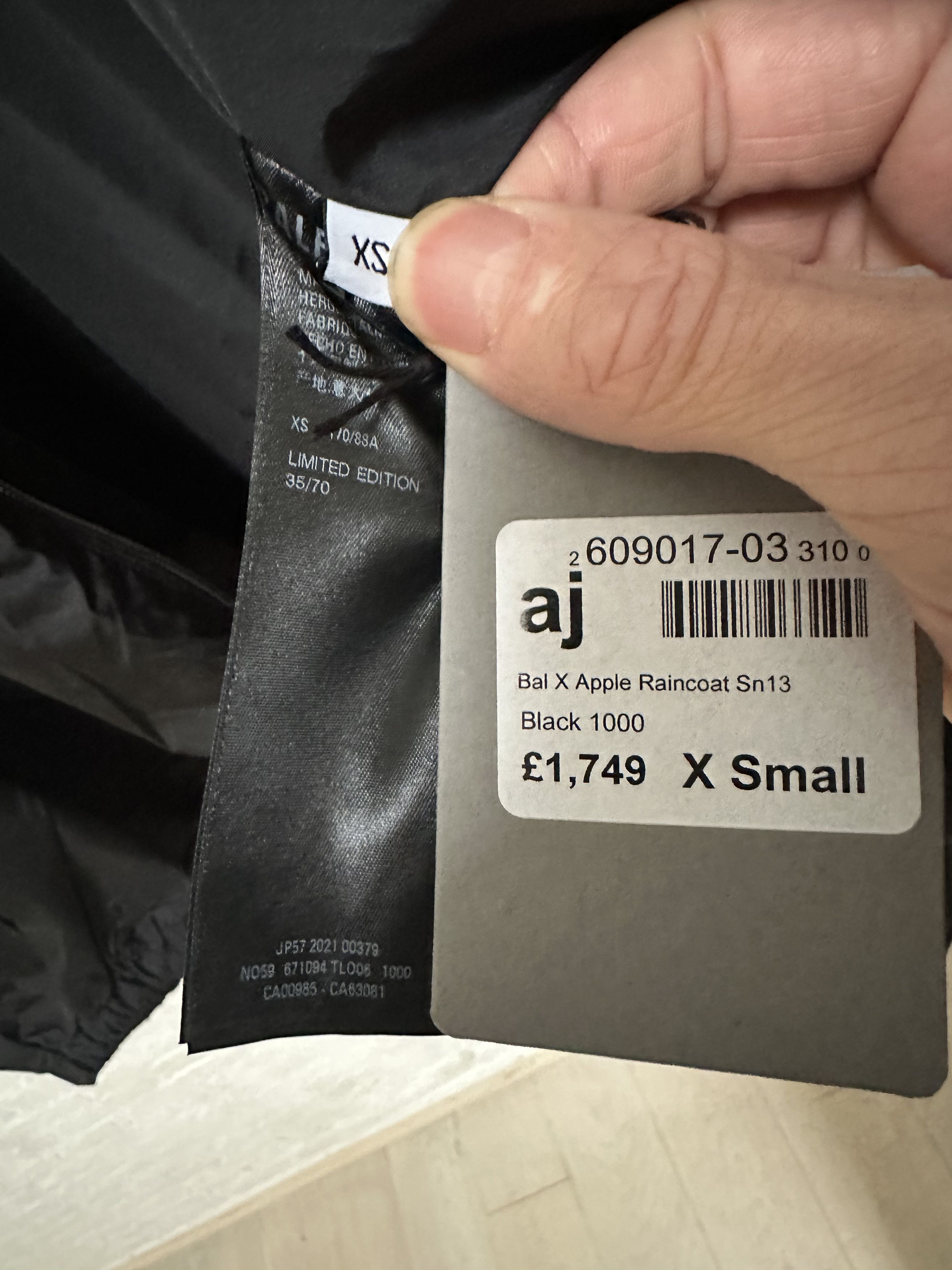 Balenciaga Limited Edition 35/70 Rammstein Parka Size US XS / EU 42 / 0 - 6 Thumbnail