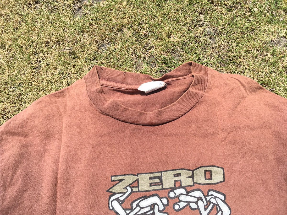 RARE Vintage 90s Zero Sophisto skateboarding tshirt