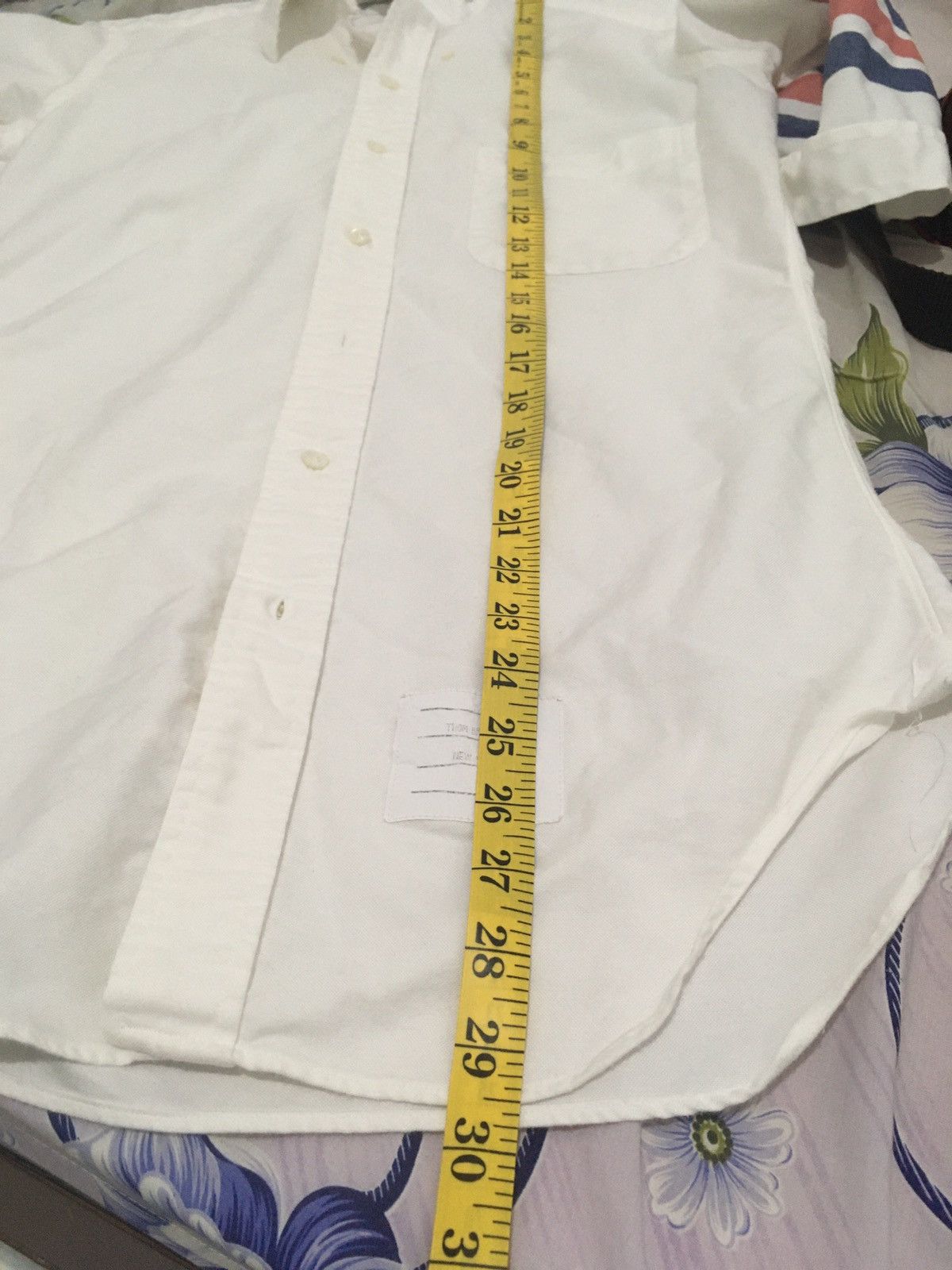 Thom Browne Thom Browne Short Sleeve Shirt 4-bar Size US S / EU 44-46 / 1 - 10 Thumbnail