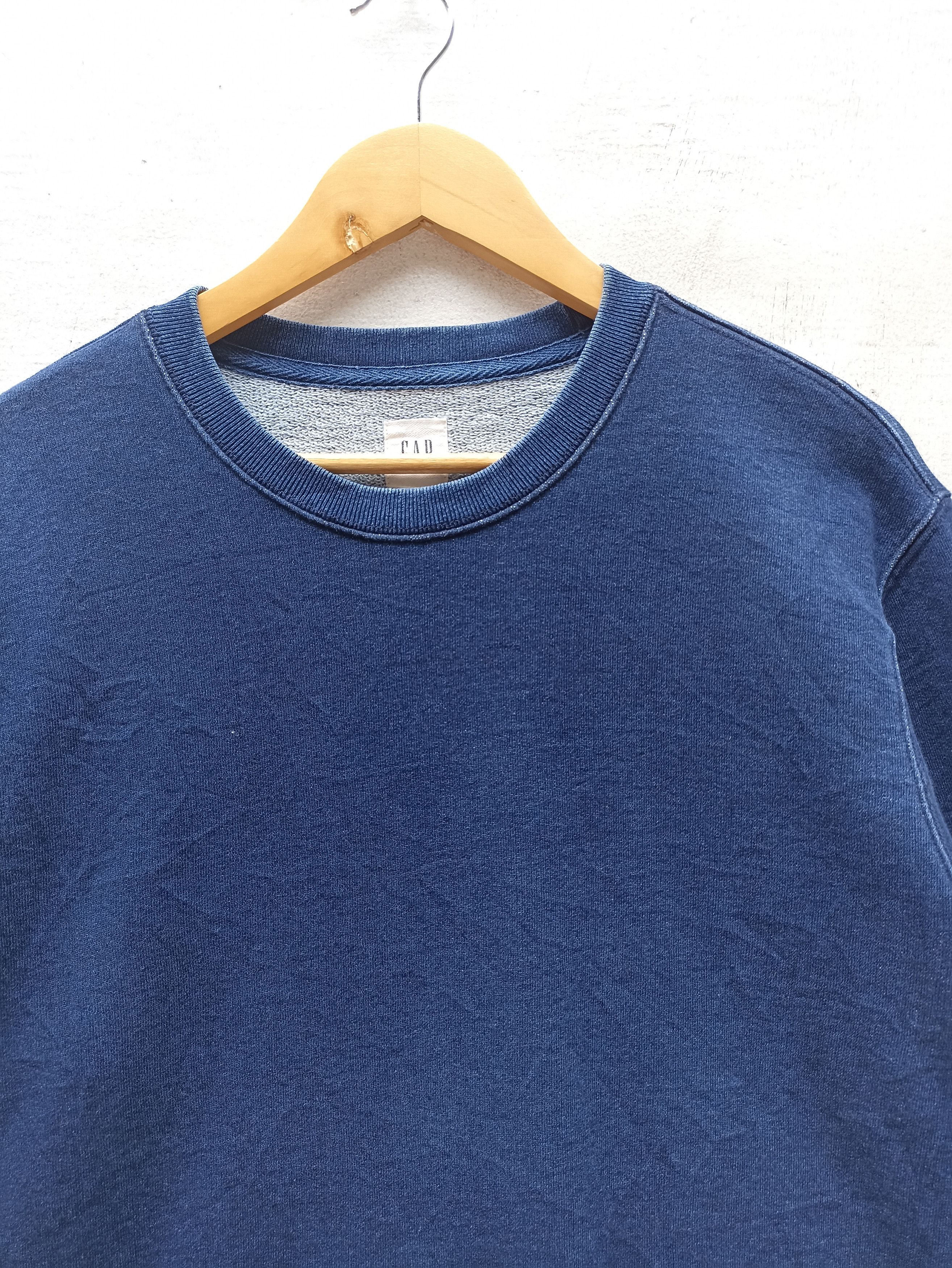 Gap Gap sweatshirt blue denim Size US L / EU 52-54 / 3 - 2 Thumbnail