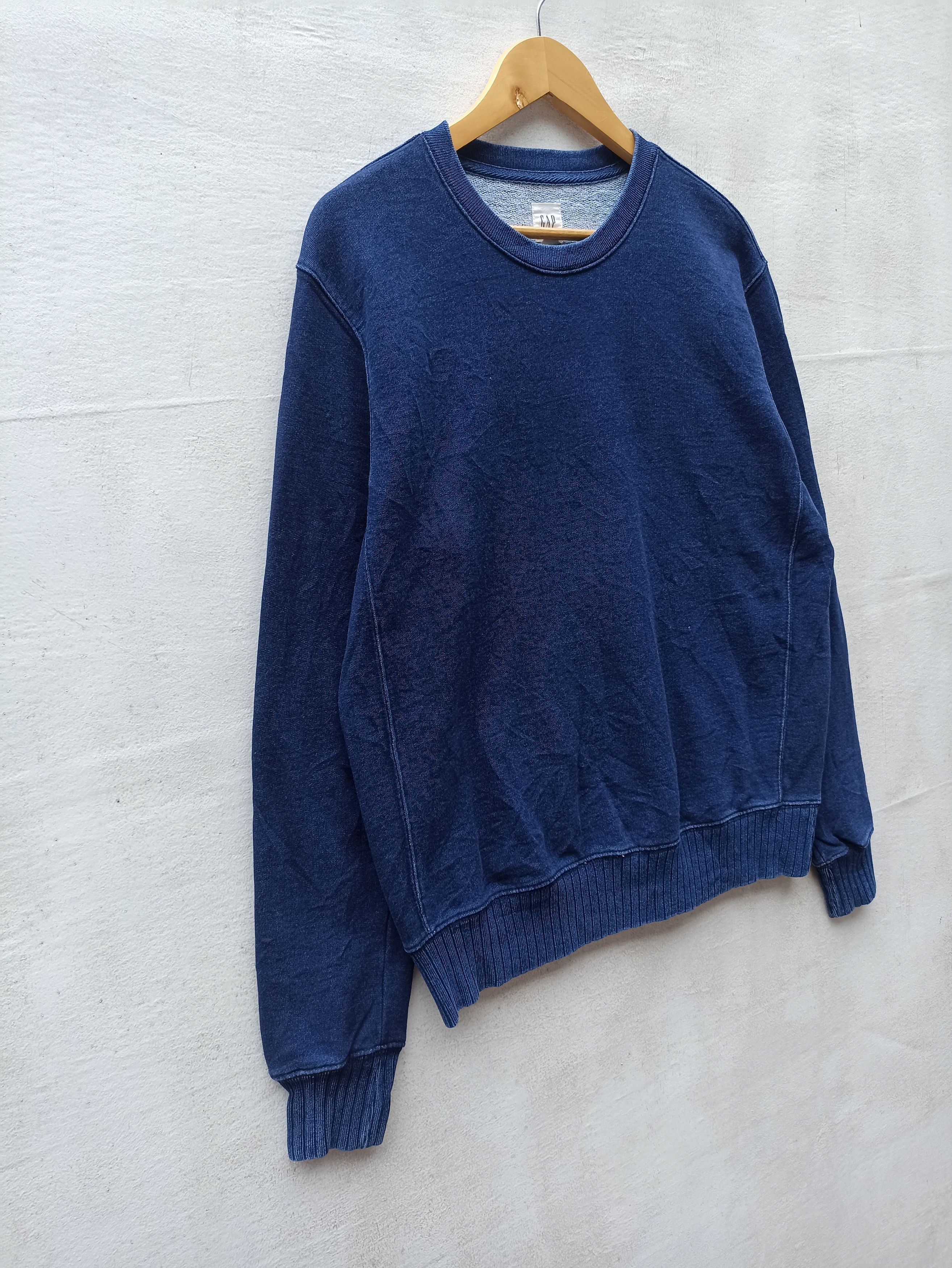 Gap Gap sweatshirt blue denim Size US L / EU 52-54 / 3 - 4 Thumbnail