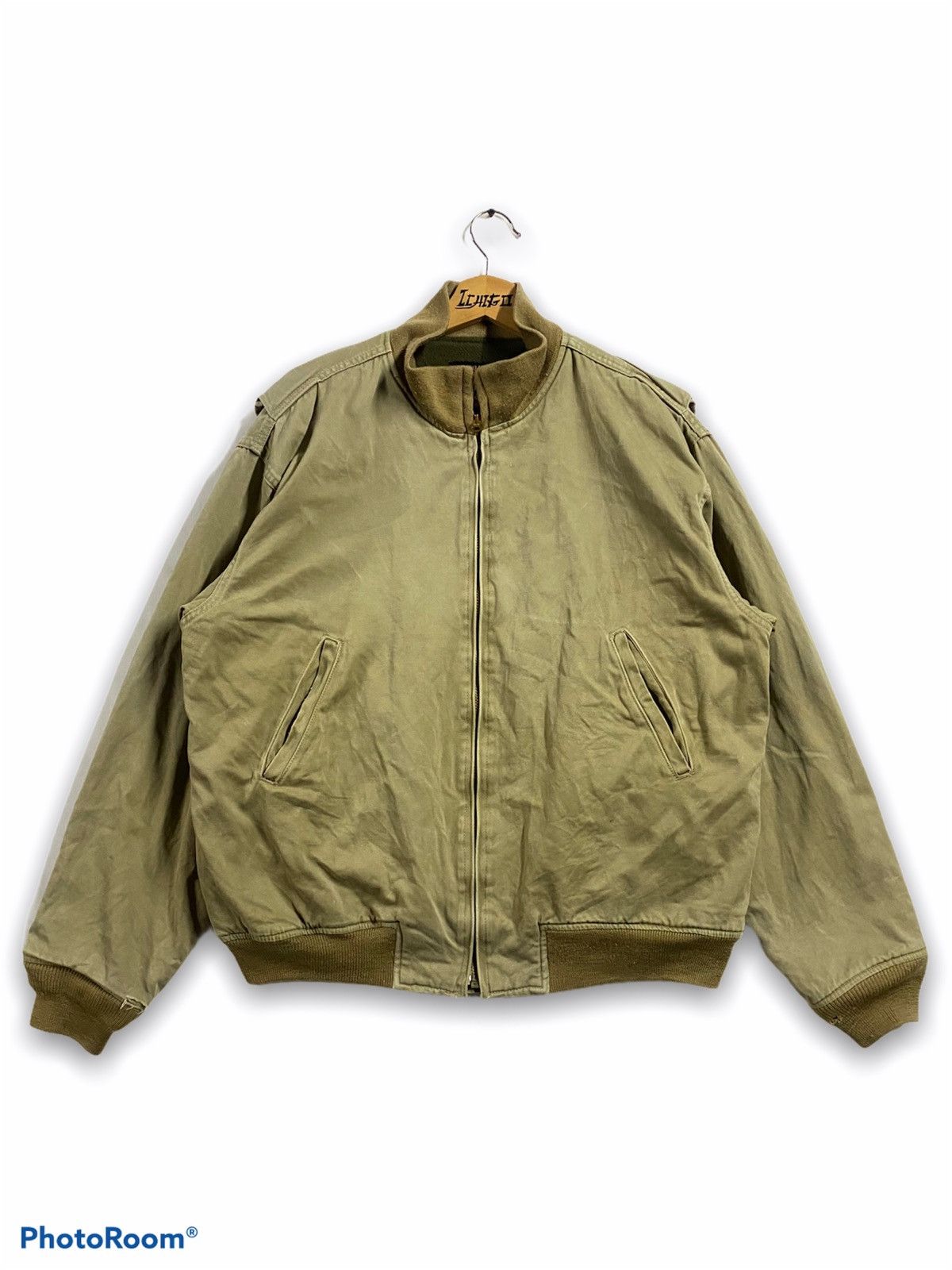 image of Surplus x Vintage U.s. Navy Tanker Jacket in Khaki, Men's (Size XL)