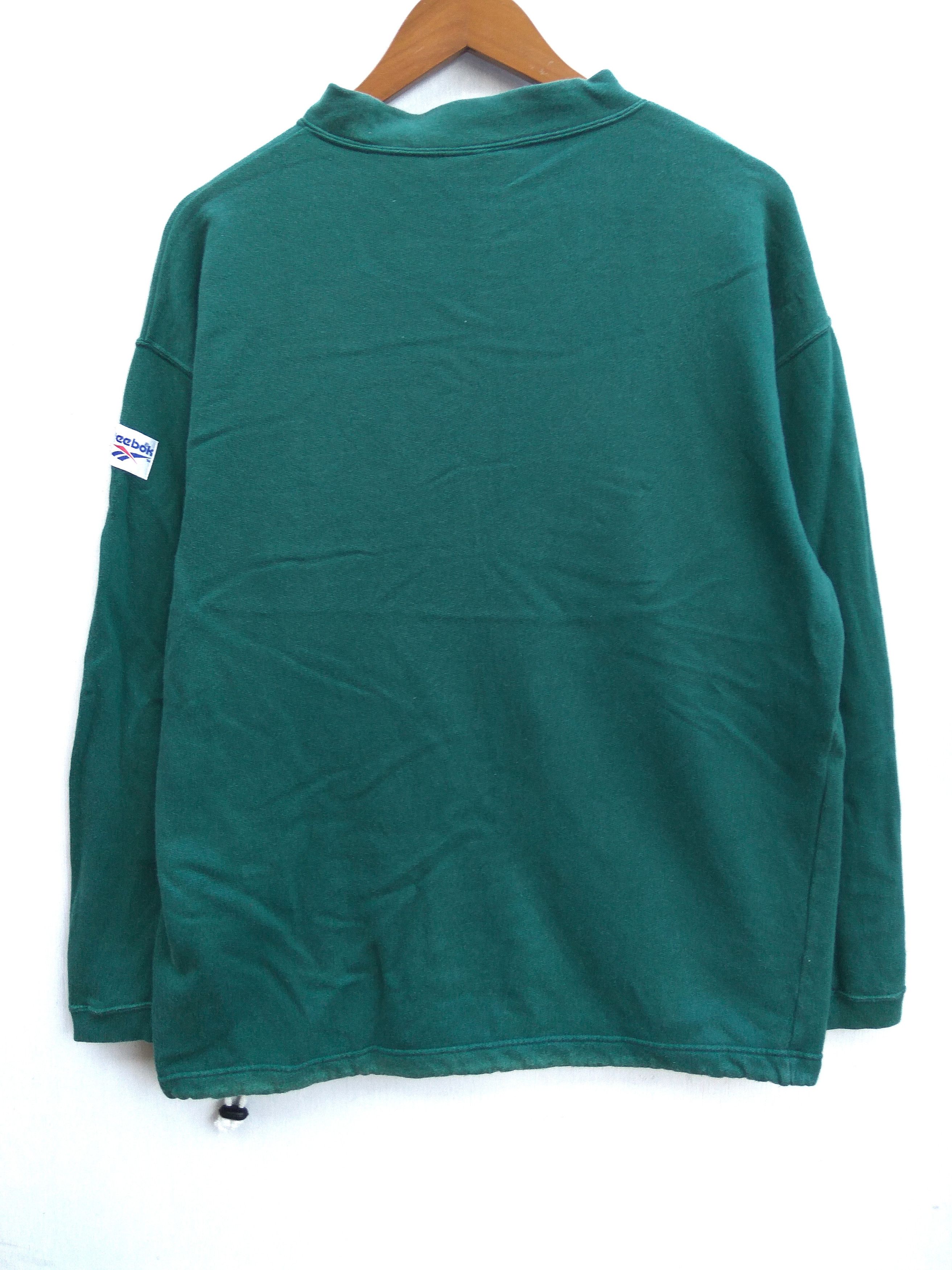 Reebok Vintage 90s Vintage Reebok sweatshirt Size US L / EU 52-54 / 3 - 3 Thumbnail