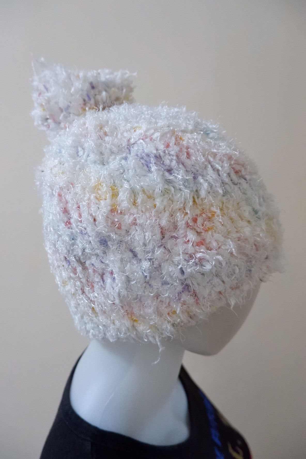 Vintage Mohair Beanie Hat Size ONE SIZE - 2 Thumbnail