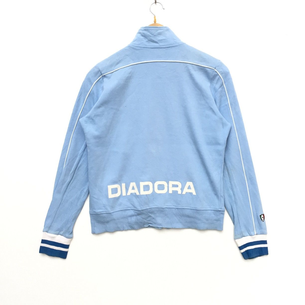 Diadora × Vintage Diadora Italy Sport Jacket spell out nice design Streetwear Size US XS / EU 42 / 0 - 4 Thumbnail