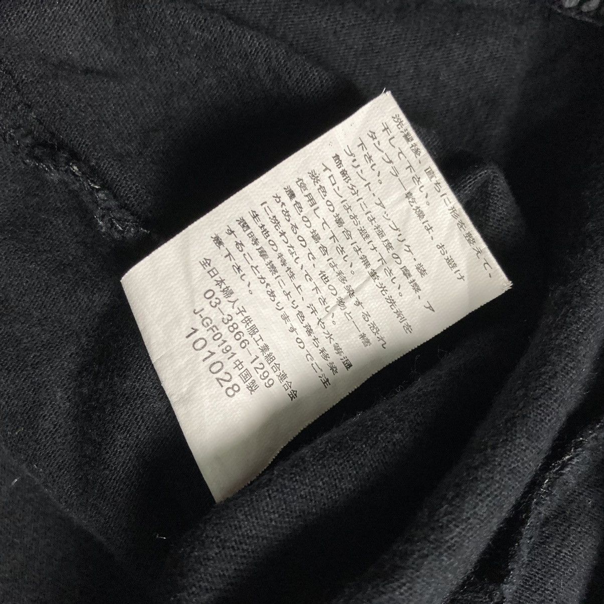 Japanese Brand 🇯🇵 FLY BEANS WORDING PUNK GOTHIC LONG SLEEVE TSHIRT Size US S / EU 44-46 / 1 - 15 Thumbnail