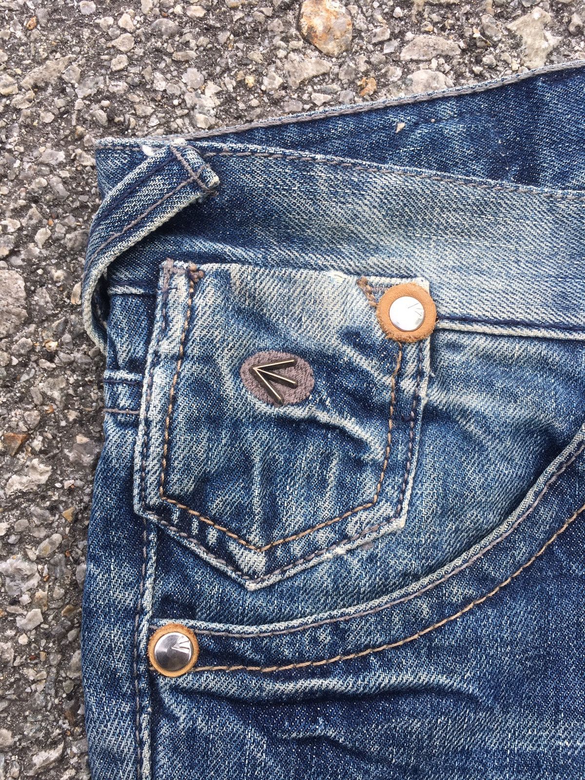 Energie × If Six Was Nine × Japanese Brand FLARED🔥 ENERGIE KROLL STYLE DENIM JEANS PANTS Size US 32 / EU 48 - 5 Thumbnail