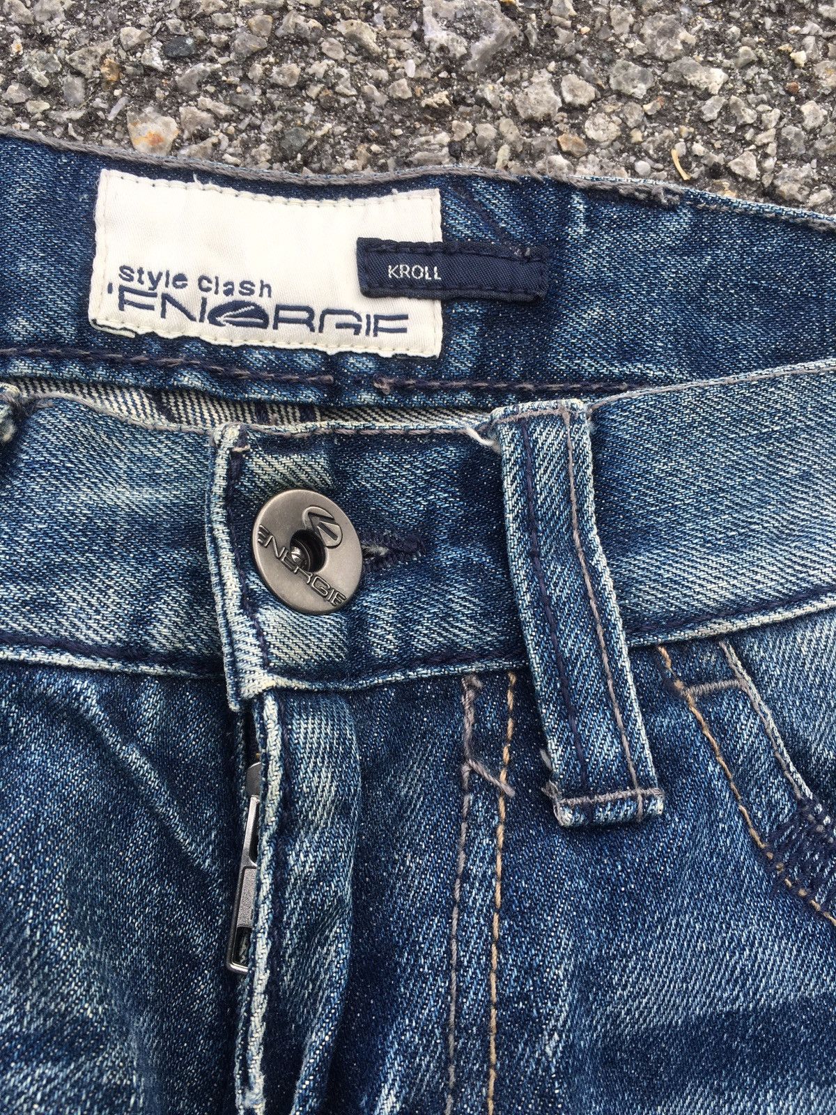 Energie × If Six Was Nine × Japanese Brand FLARED🔥 ENERGIE KROLL STYLE DENIM JEANS PANTS Size US 32 / EU 48 - 4 Thumbnail