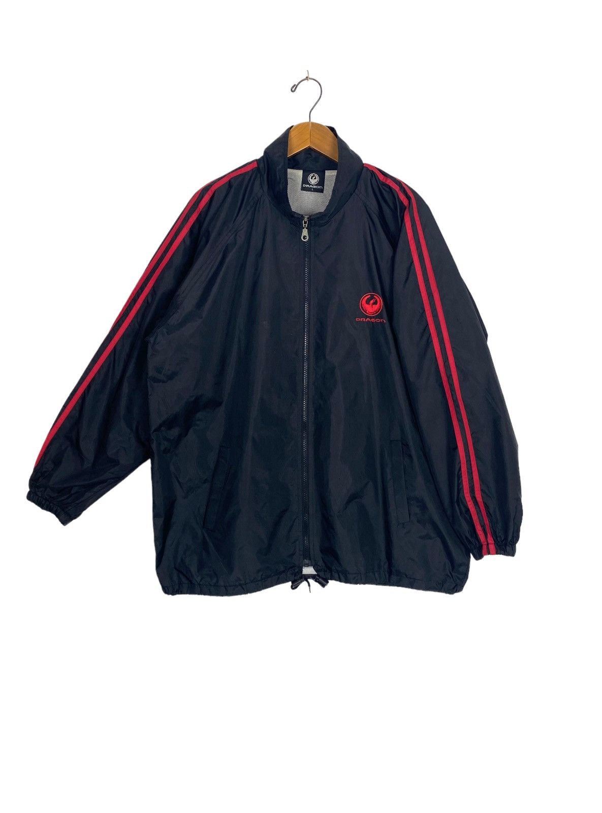 Vintage Rare‼️ Vintage Dragon Embroidery Big Logo Nylon Jacket Size US L / EU 52-54 / 3 - 3 Thumbnail