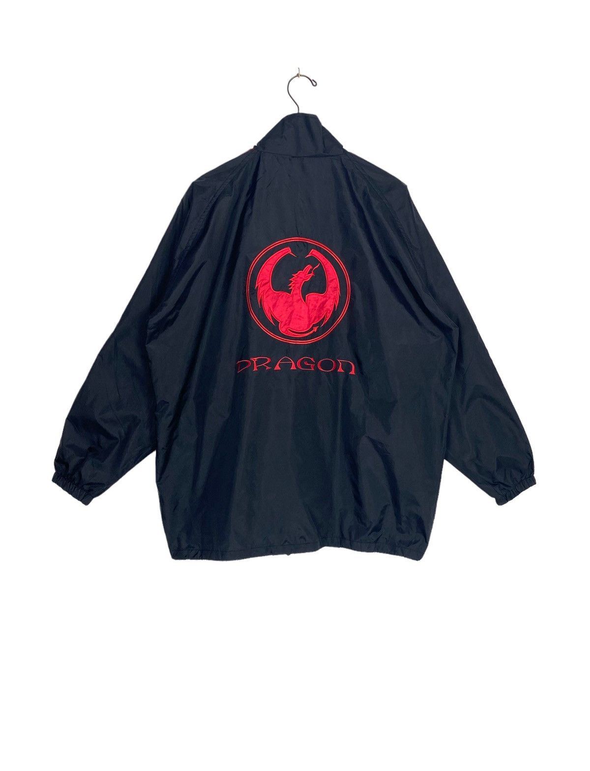 Vintage Rare‼️ Vintage Dragon Embroidery Big Logo Nylon Jacket Size US L / EU 52-54 / 3 - 1 Thumbnail
