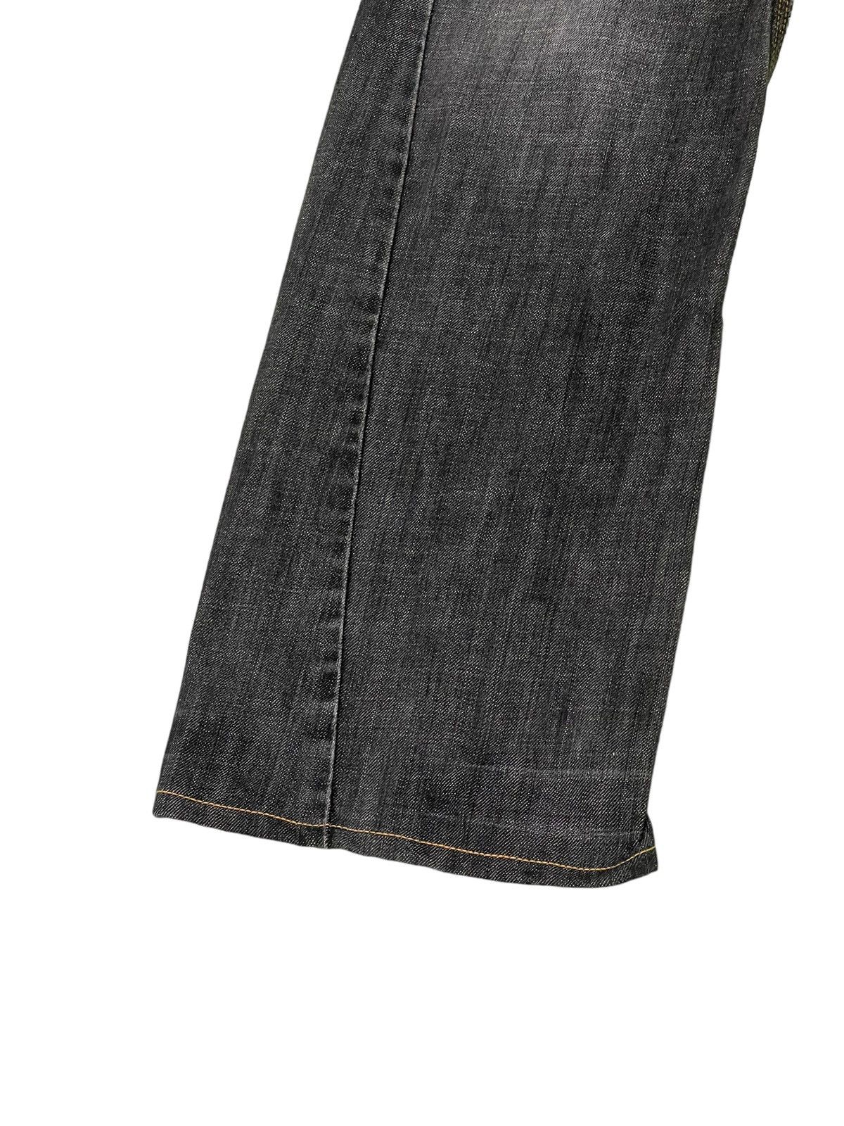 Japanese Brand Flare Jeans Hideaways Nicole Distress Denim Boot Cut 4🟦 Size US 33 - 5 Thumbnail