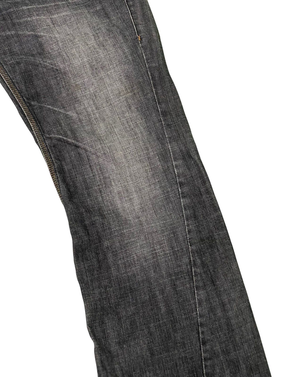 Japanese Brand Flare Jeans Hideaways Nicole Distress Denim Boot Cut 4🟦 Size US 33 - 7 Thumbnail