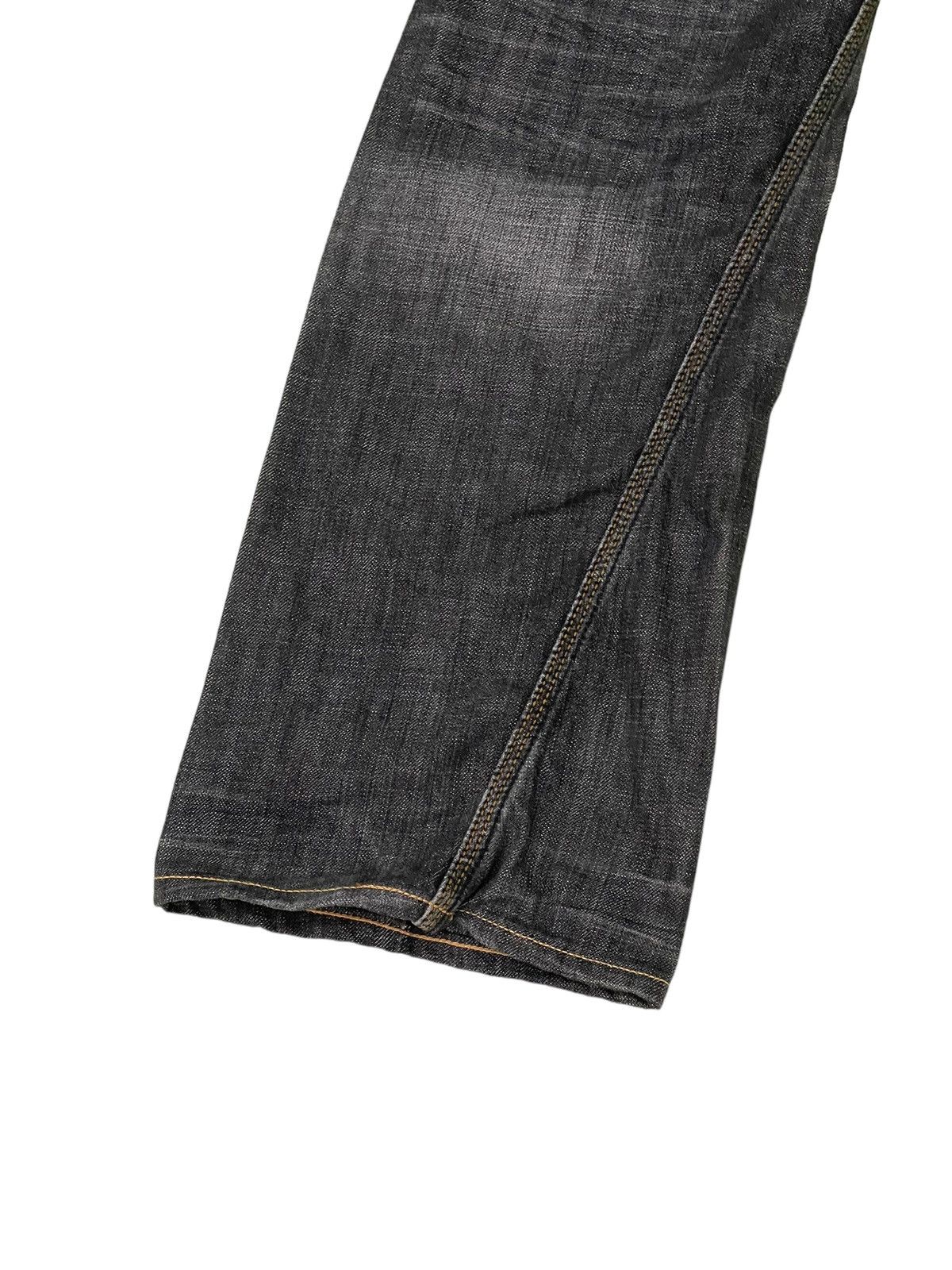 Japanese Brand Flare Jeans Hideaways Nicole Distress Denim Boot Cut 4🟦 Size US 33 - 17 Thumbnail