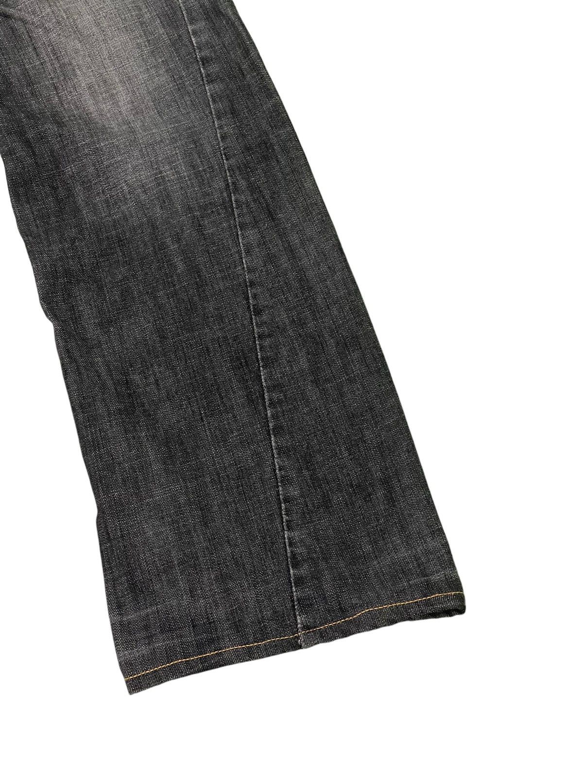 Japanese Brand Flare Jeans Hideaways Nicole Distress Denim Boot Cut 4🟦 Size US 33 - 4 Thumbnail