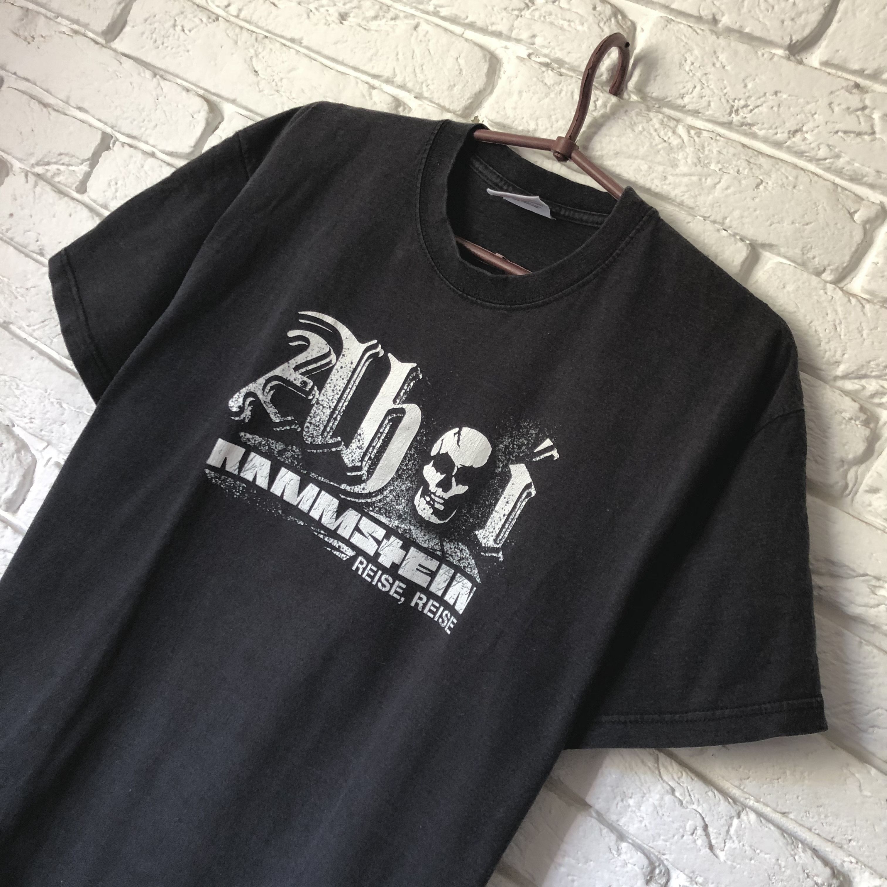 Band Tees Vintage 00s Rammstein tee T shirt Size US L / EU 52-54 / 3 - 2 Thumbnail
