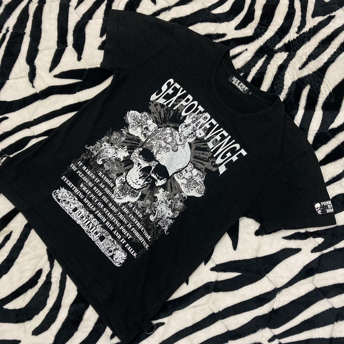Sex Pot ReVeNGe 🇯🇵☠️ SEX POT REVENGE PUNK POWER BY THE ROADSIDE TSHIRT Size US M / EU 48-50 / 2 - 3 Thumbnail