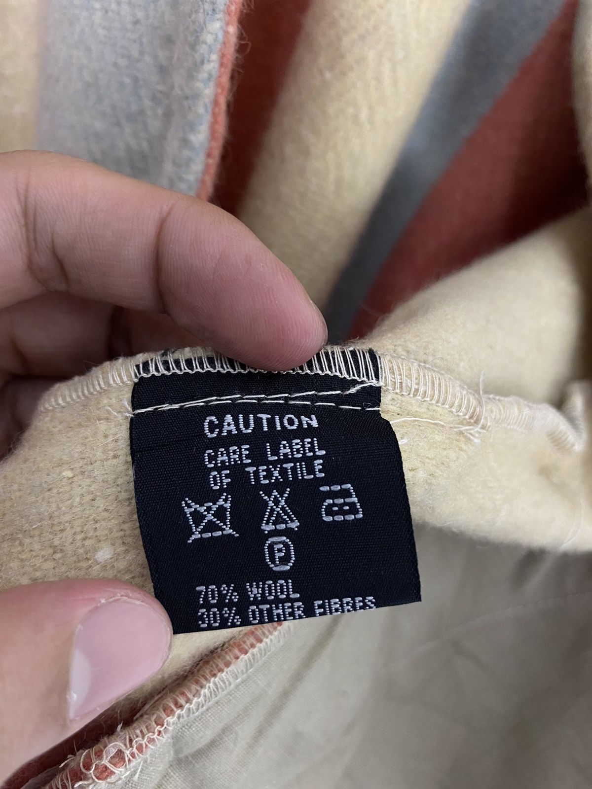 Vintage Rare‼️ Vintage Octopus Army Wool Jacket Checked Design Size US L / EU 52-54 / 3 - 5 Thumbnail