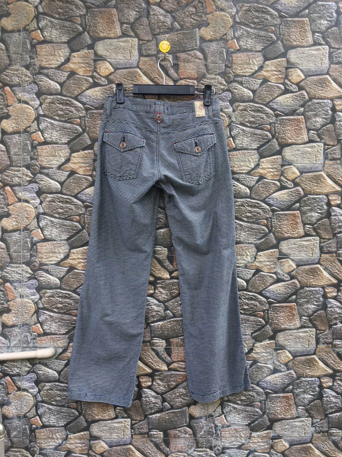 Issey Miyake × Japanese Brand Et Boite Hickory Stripe Pants Size US 28 / EU 44 - 1 Thumbnail