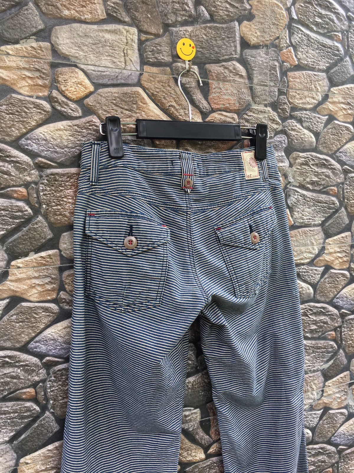 Issey Miyake × Japanese Brand Et Boite Hickory Stripe Pants Size US 28 / EU 44 - 3 Thumbnail
