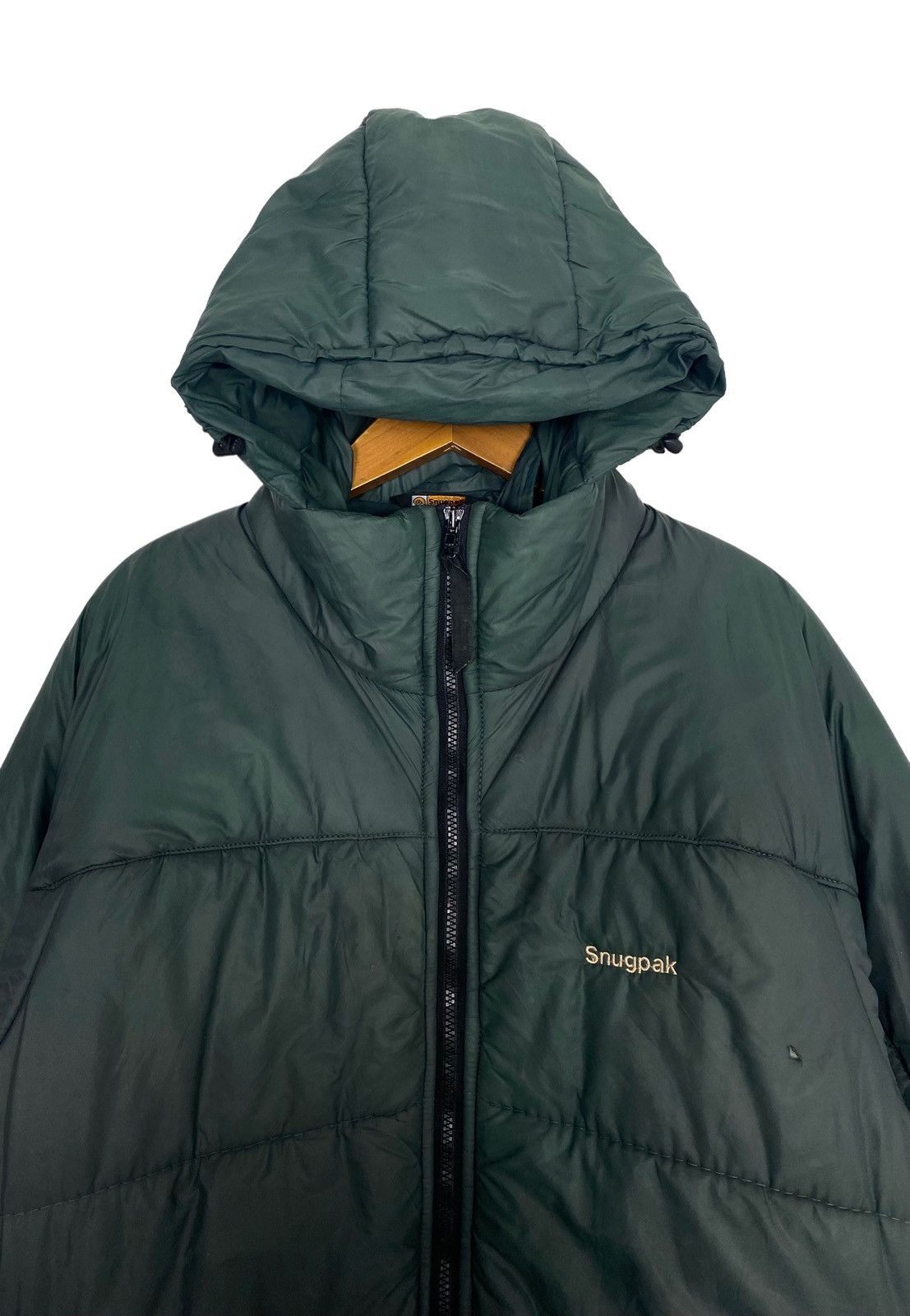 Vintage Rare‼️ Vintage Snugpak Sasquatch Hoodie Down Jacket Made Uk Size US L / EU 52-54 / 3 - 3 Thumbnail