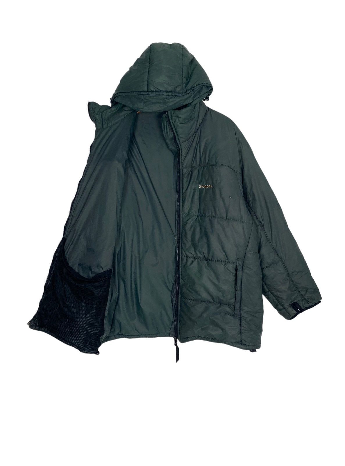 Vintage Rare‼️ Vintage Snugpak Sasquatch Hoodie Down Jacket Made Uk Size US L / EU 52-54 / 3 - 2 Thumbnail