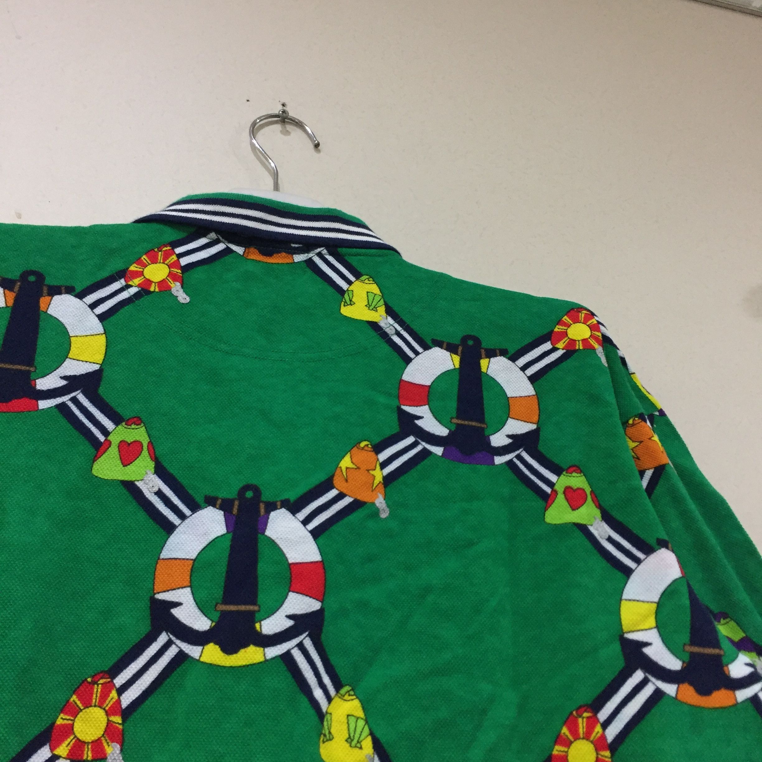 Jean Charles De Castelbajac JEAN CHARLES DE CASTELBAJAC polo shirt fullprint design Size US M / EU 48-50 / 2 - 8 Thumbnail