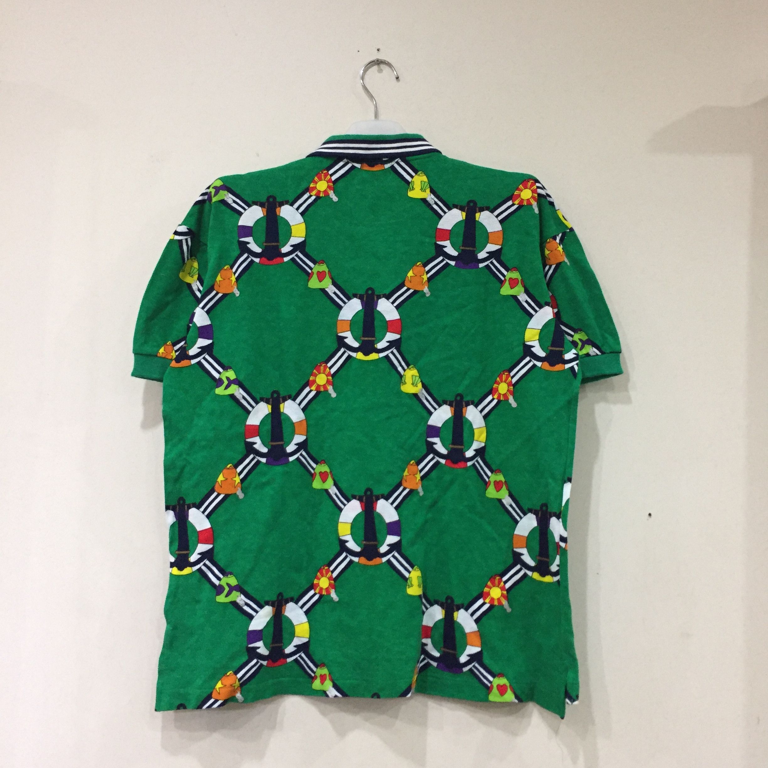 Jean Charles De Castelbajac JEAN CHARLES DE CASTELBAJAC polo shirt fullprint design Size US M / EU 48-50 / 2 - 6 Thumbnail