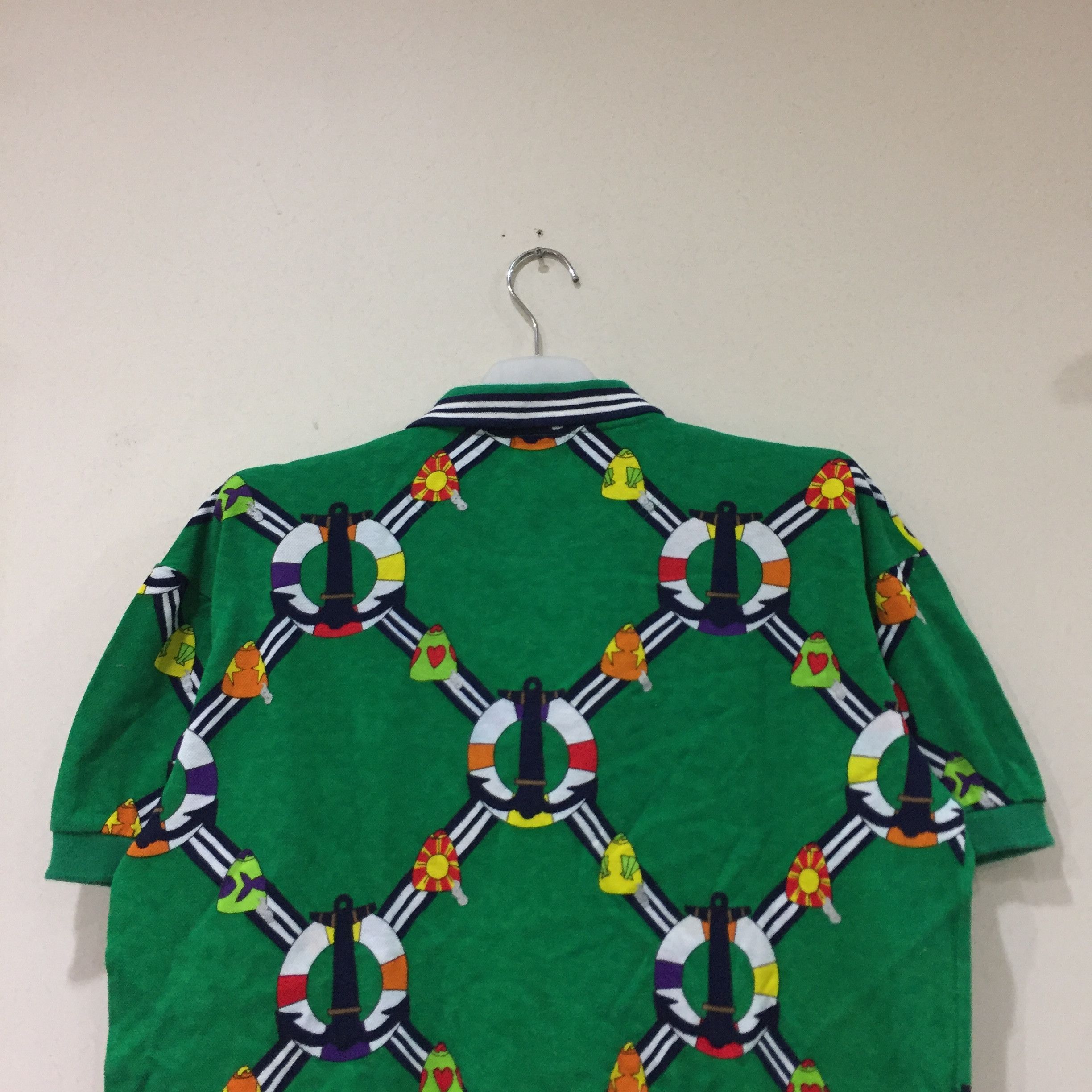 Jean Charles De Castelbajac JEAN CHARLES DE CASTELBAJAC polo shirt fullprint design Size US M / EU 48-50 / 2 - 7 Thumbnail