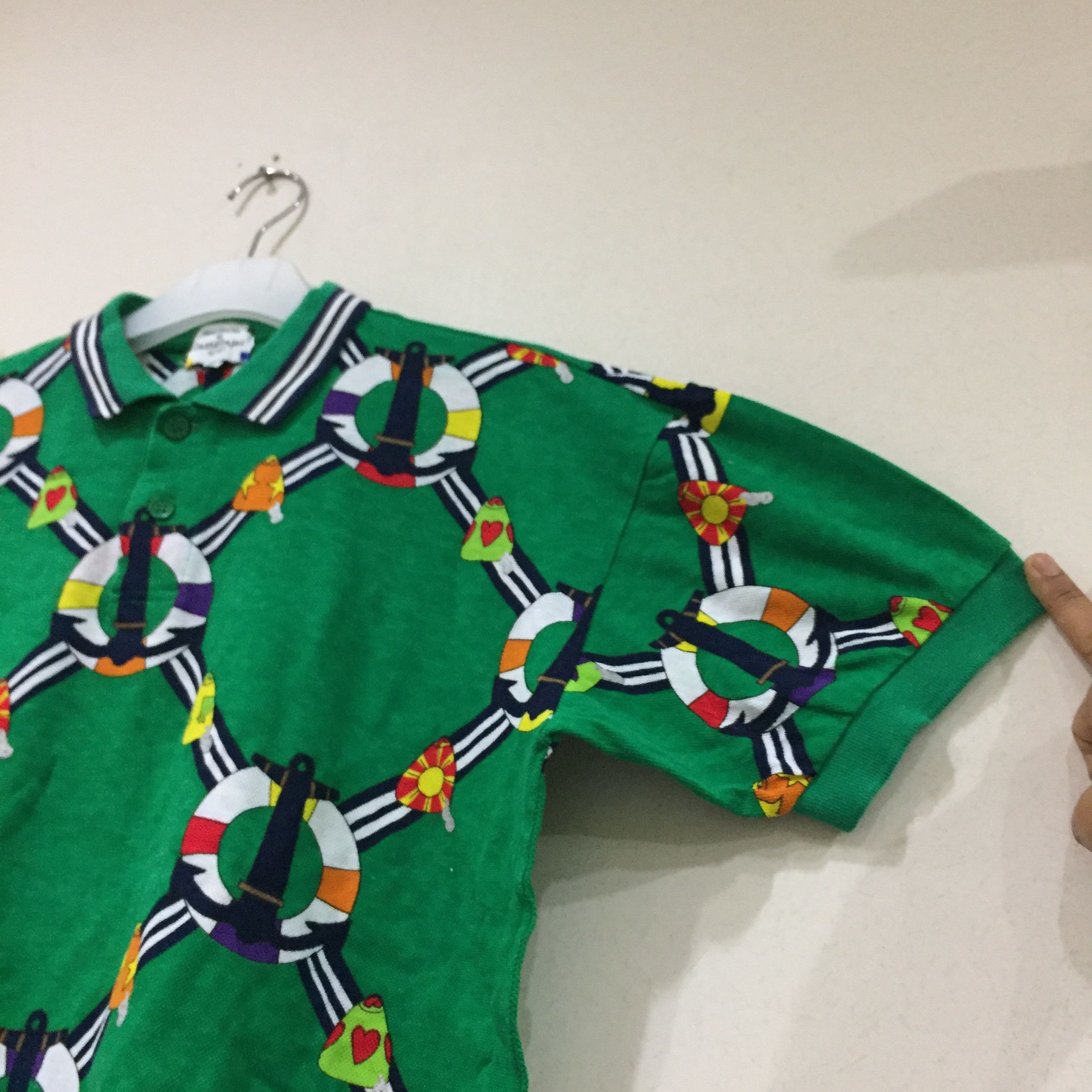 Jean Charles De Castelbajac JEAN CHARLES DE CASTELBAJAC polo shirt fullprint design Size US M / EU 48-50 / 2 - 5 Thumbnail