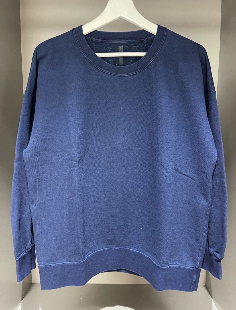 Visvim Indigo Crewneck ICT | Grailed