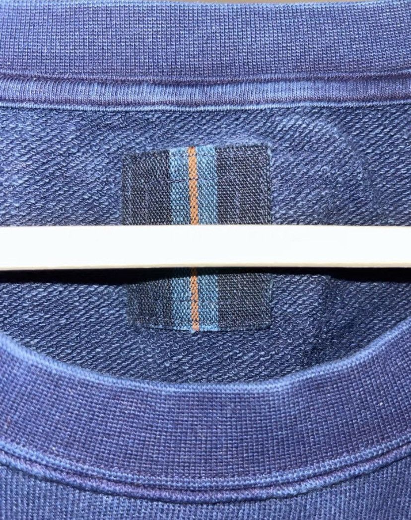 Visvim Indigo Crewneck ICT Size US M / EU 48-50 / 2 - 3 Thumbnail